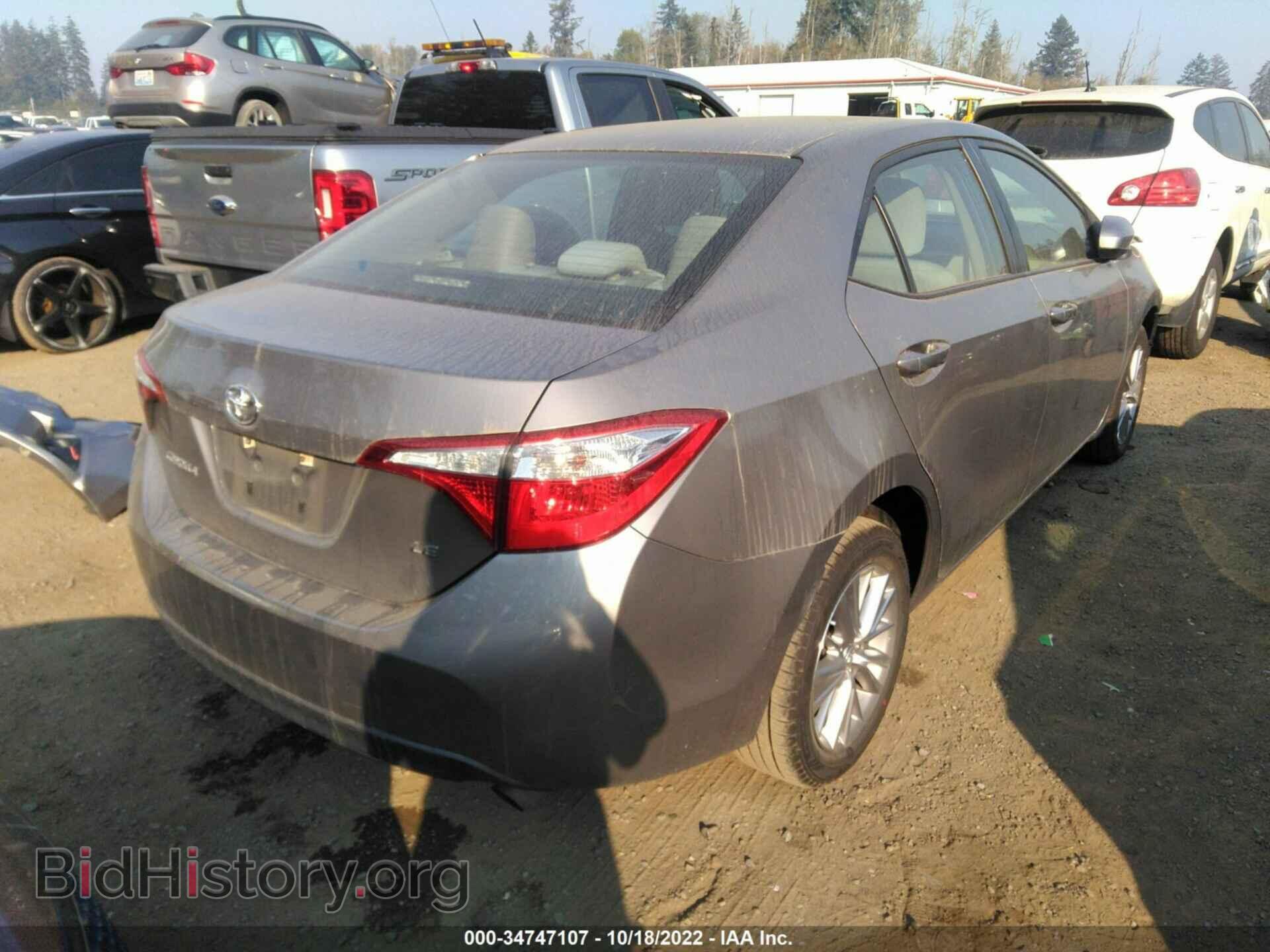 2014 TOYOTA COROLLA - VIN: 5YFBURHEXEP057546 - Фото 4