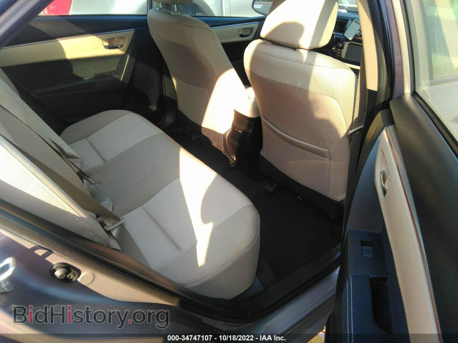 2014 TOYOTA COROLLA - VIN: 5YFBURHEXEP057546 - Фото 8