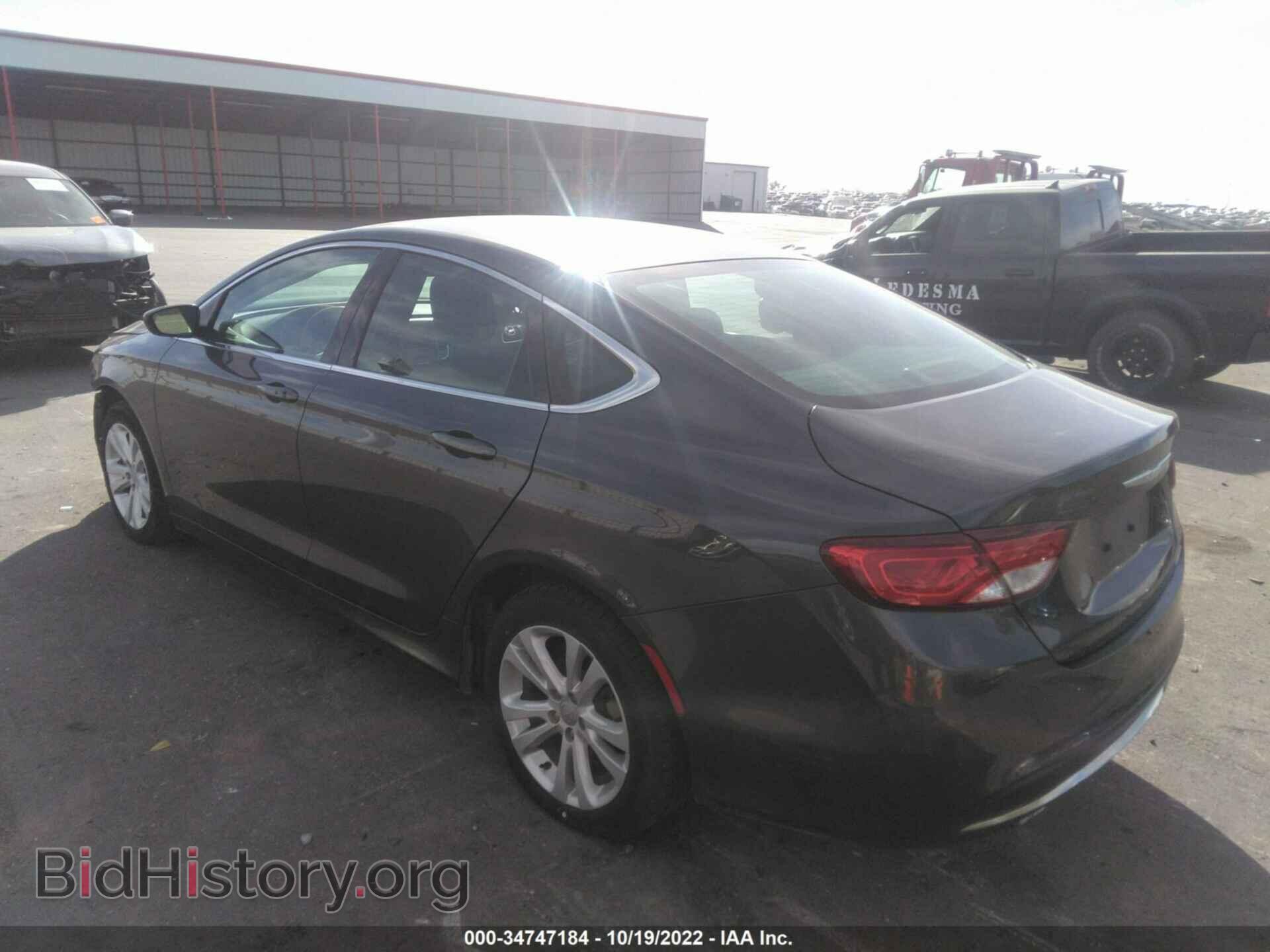 2016 CHRYSLER 200 - VIN: 1C3CCCAB8GN125531 - Фото 3