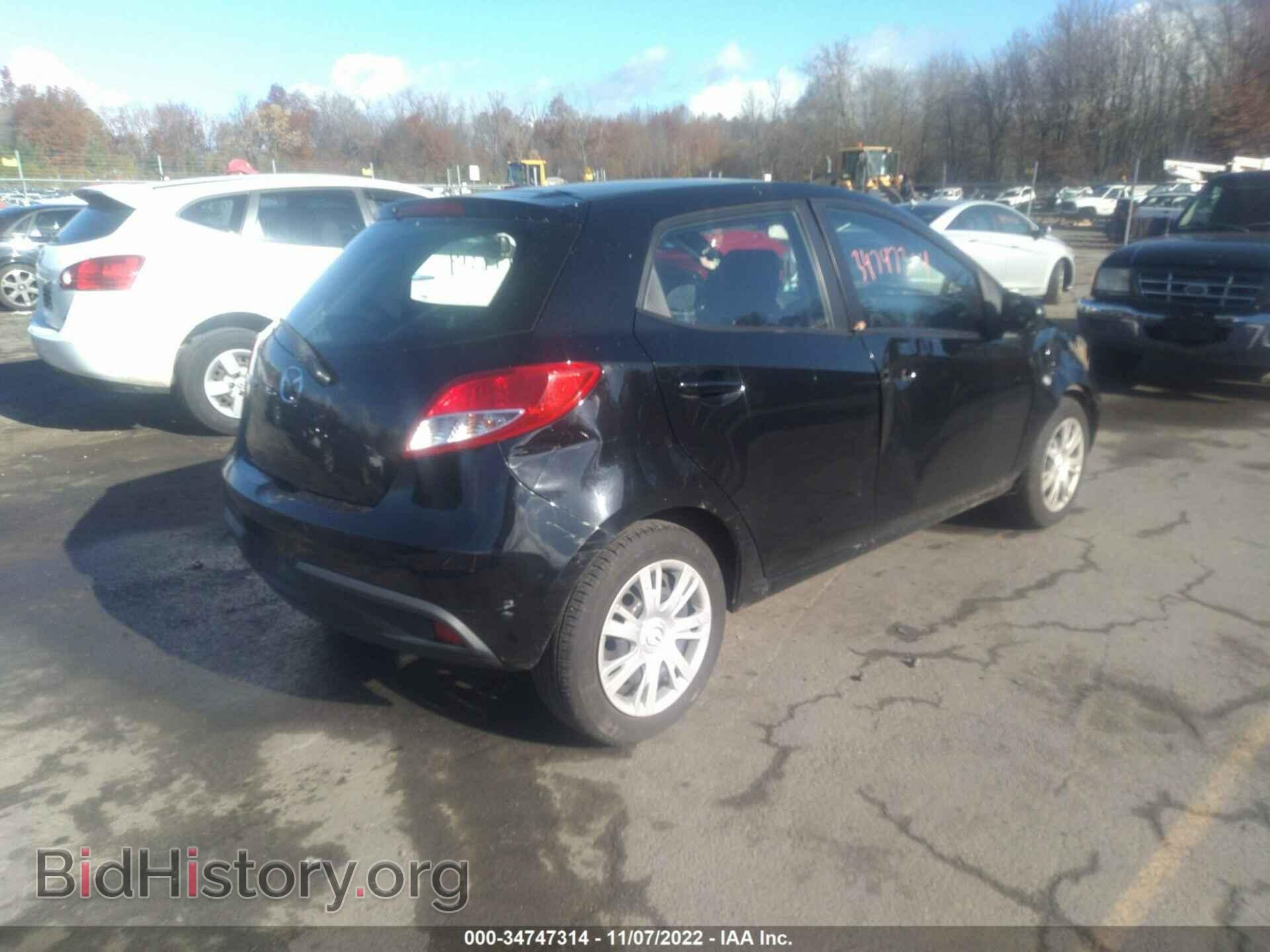 2012 MAZDA MAZDA2 - VIN: JM1DE1KZ6C0149134 - Фото 4