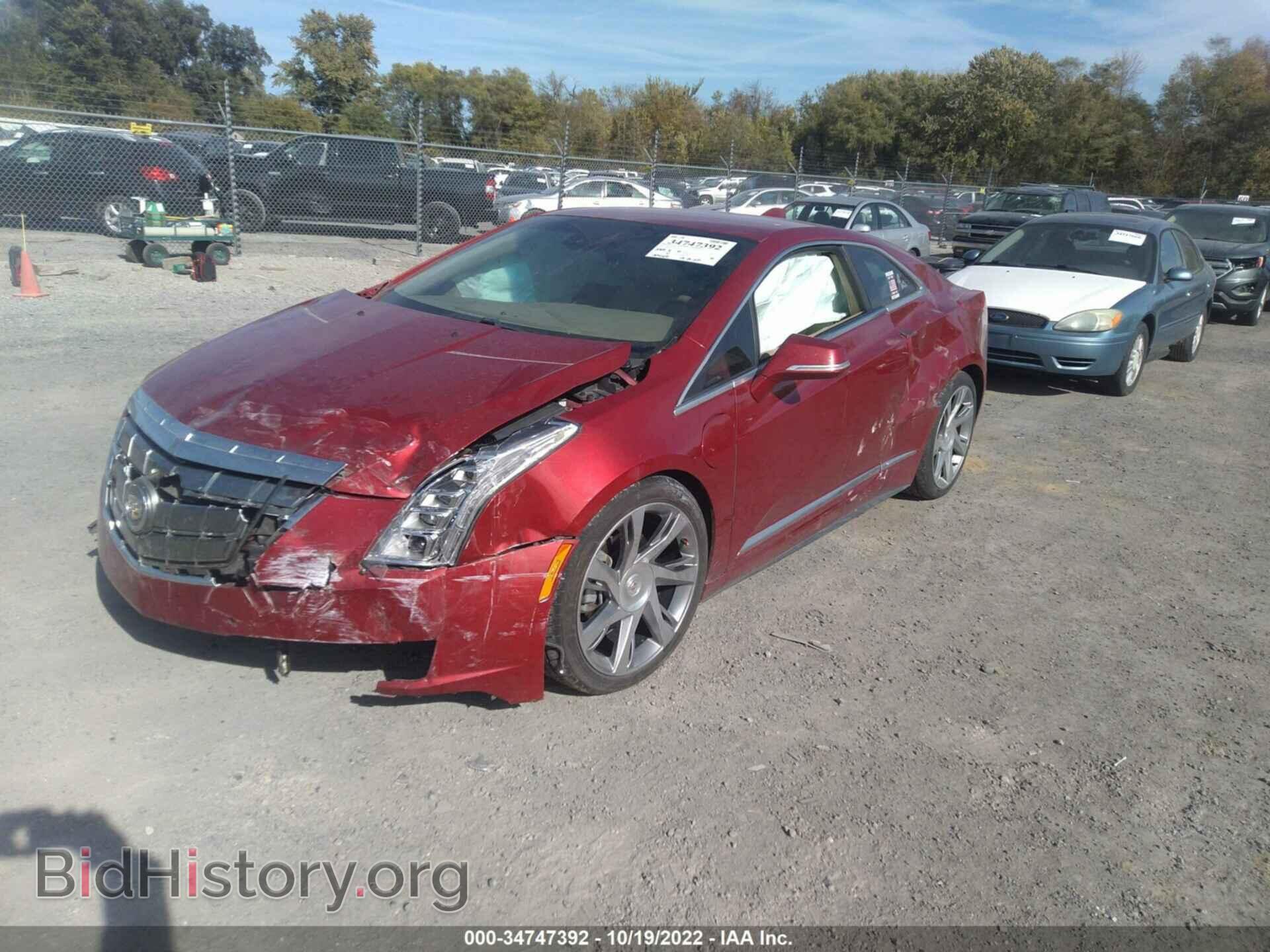 2014 CADILLAC ELR - VIN: 1G6RM1E44EU601721 - Фото 2