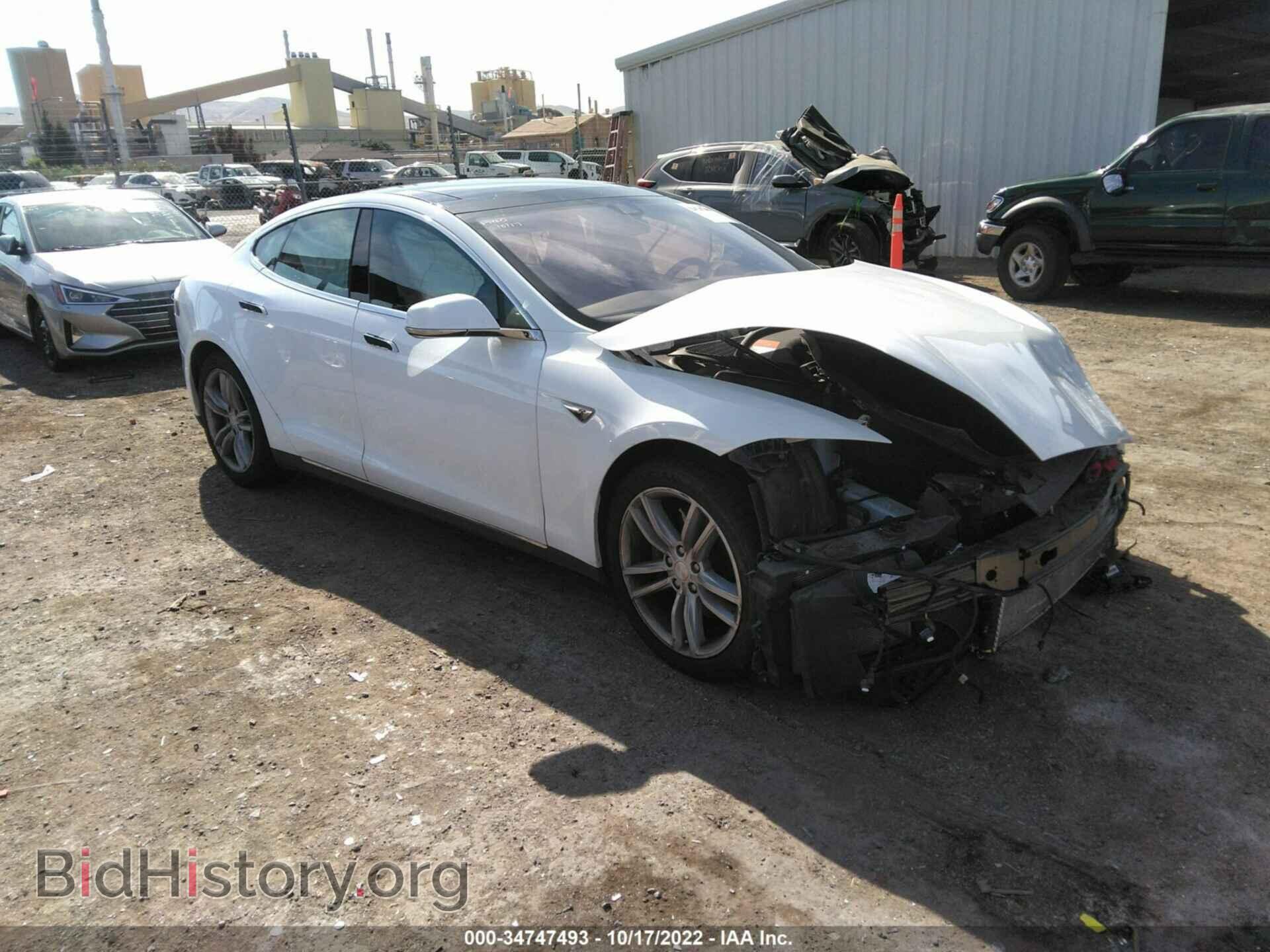 Photo 5YJSA1S21FF091476 - TESLA MODEL S 2015