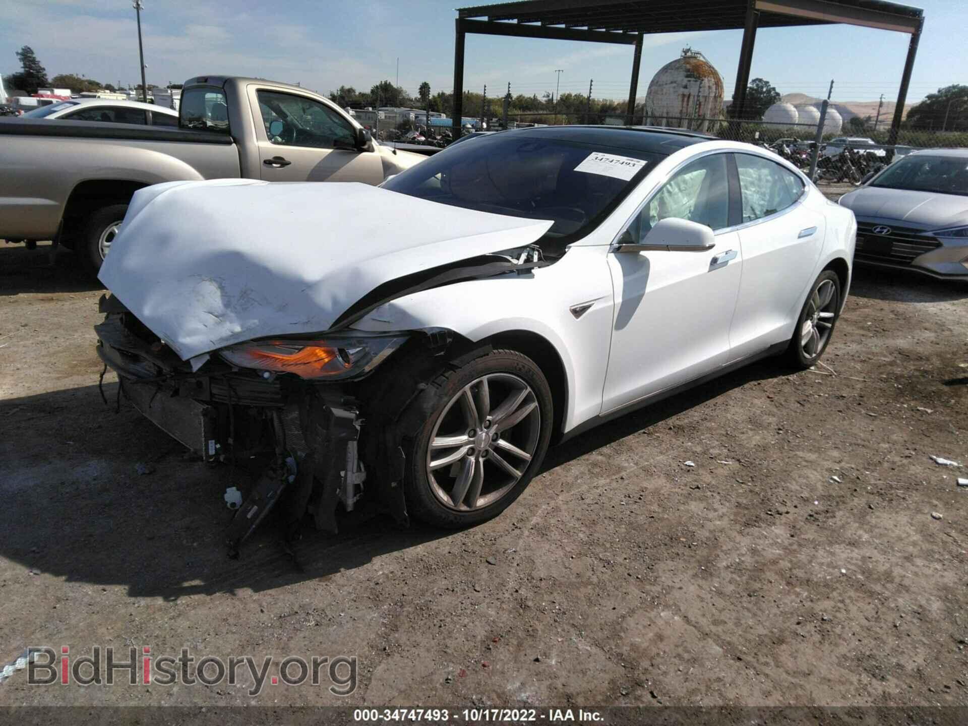 2015 TESLA MODEL S - VIN: 5YJSA1S21FF091476 - Photo 2