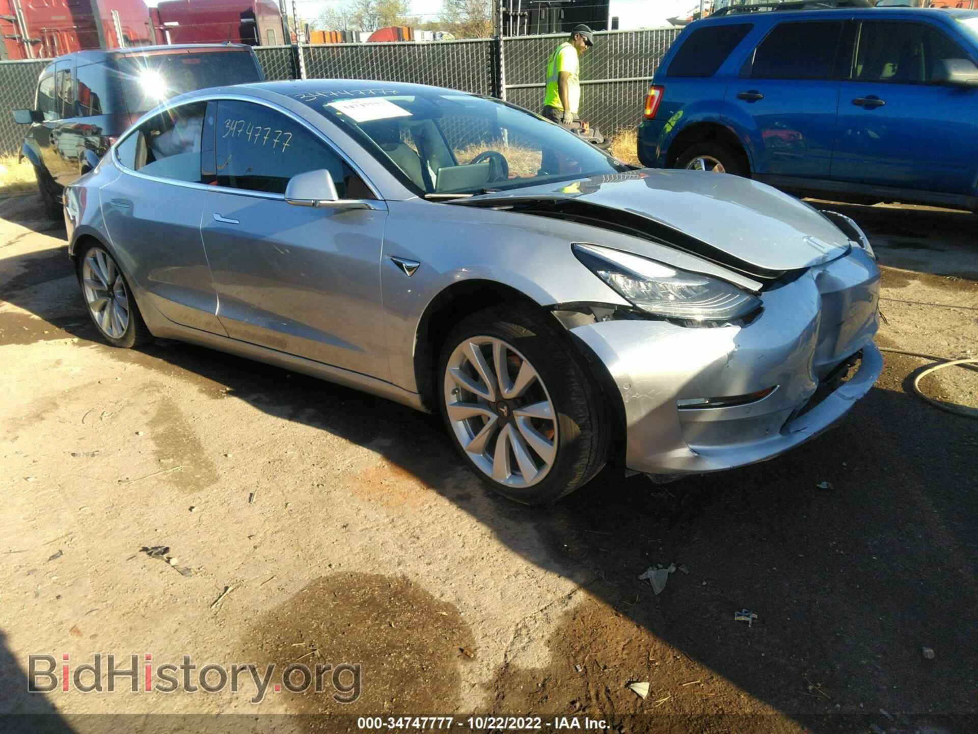Фотография 5YJ3E1EA5JF017837 - TESLA MODEL 3 2018