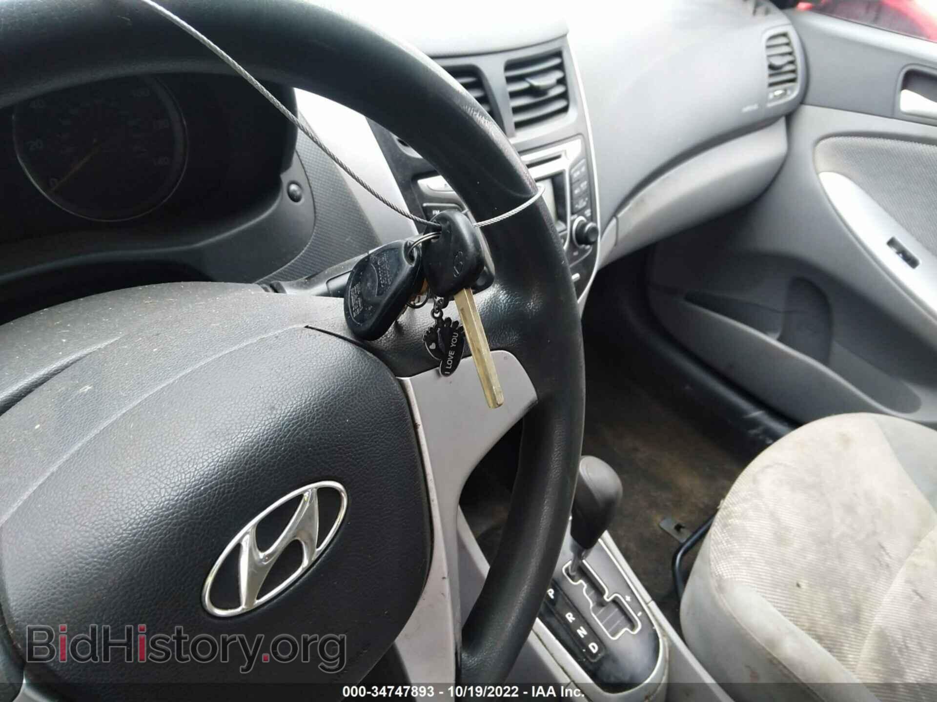 2012 HYUNDAI ACCENT - VIN: KMHCT4AE7CU140447 - Фото 11