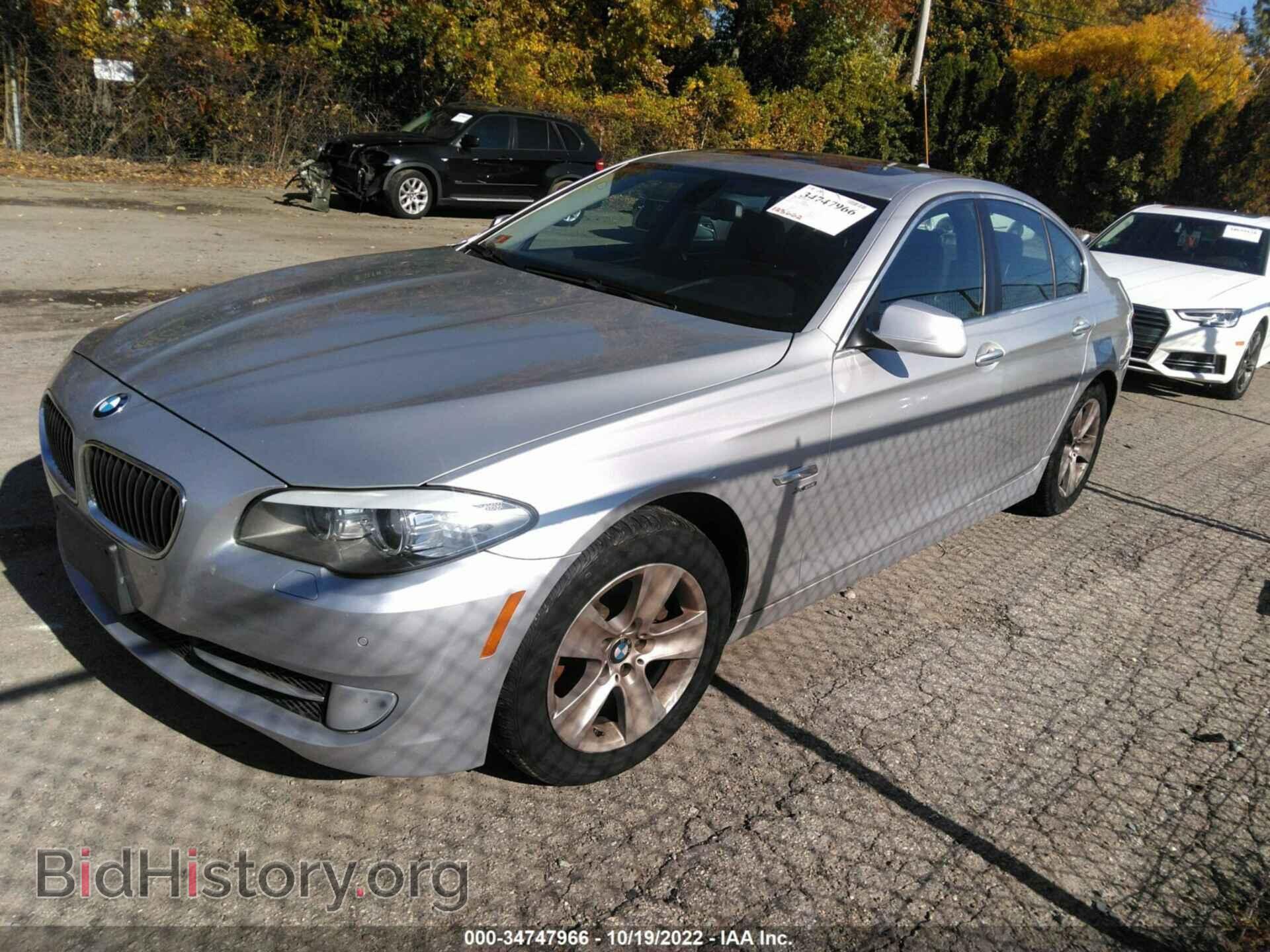 2012 BMW 5 SERIES - VIN: WBAXH5C59CDW02496 - Фото 2