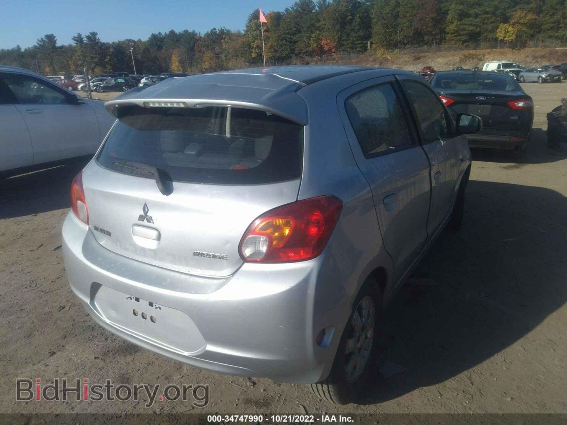 2014 MITSUBISHI MIRAGE - VIN: ML32A3HJ0EH003156 - Фото 4