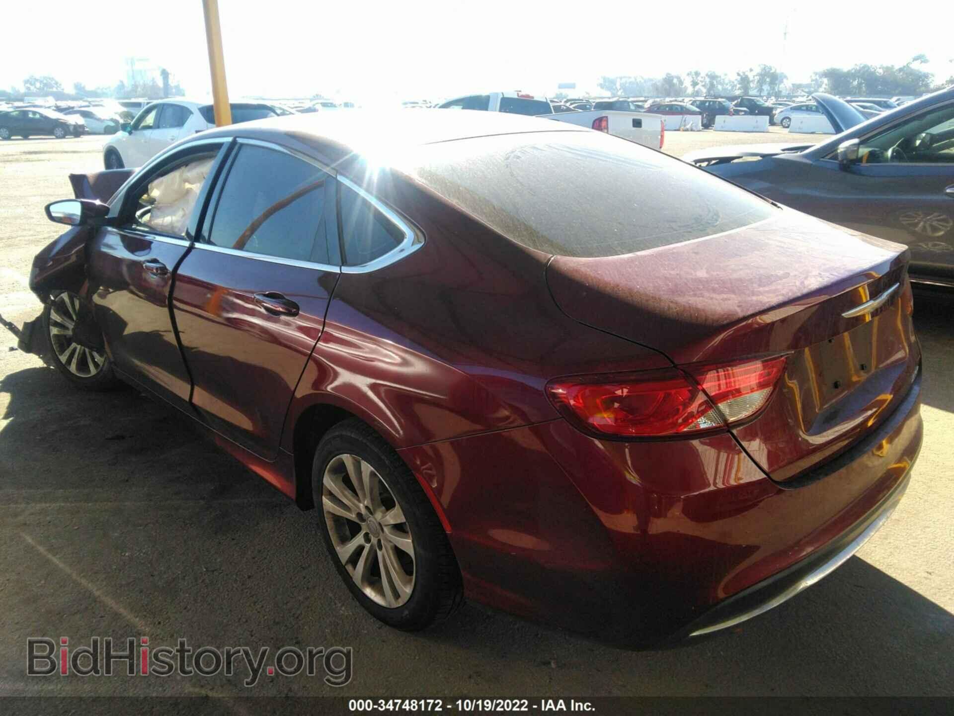 2016 CHRYSLER 200 - VIN: 1C3CCCAB1GN167846 - Фото 3