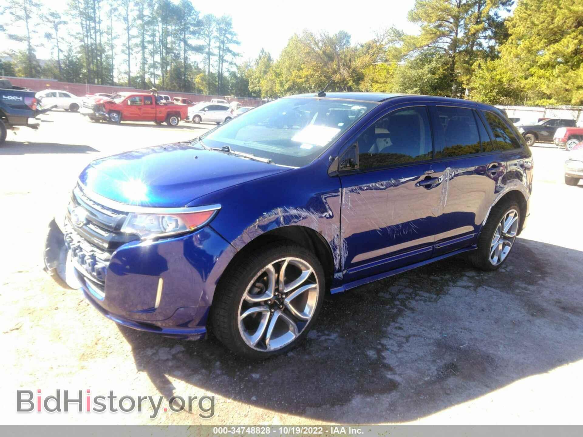 2013 FORD EDGE - VIN: 2FMDK3AK6DBC25746 - Фото 2