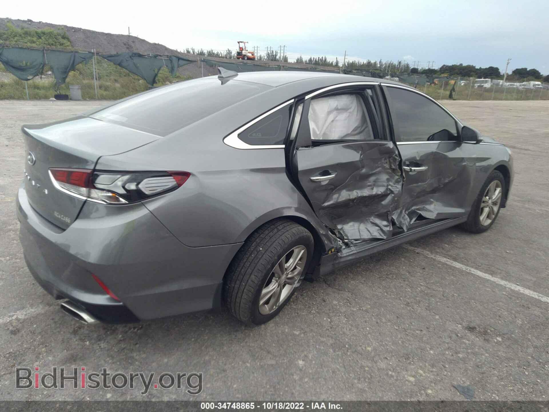 2019 HYUNDAI SONATA - VIN: 5NPE34AF7KH738343 - Фото 4