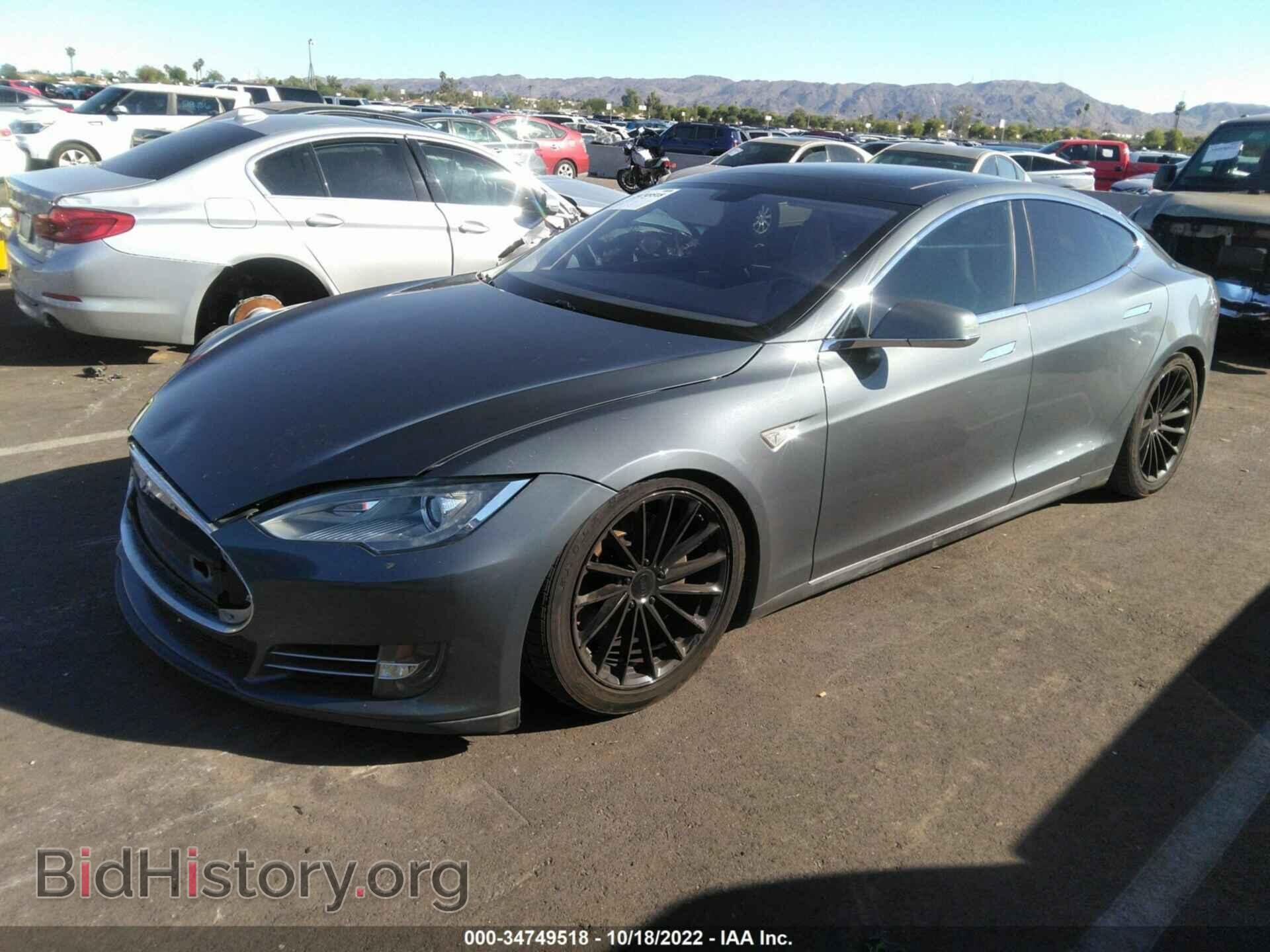 2012 TESLA MODEL S - VIN: 5YJSA1DN1CFP02500 - Фото 2