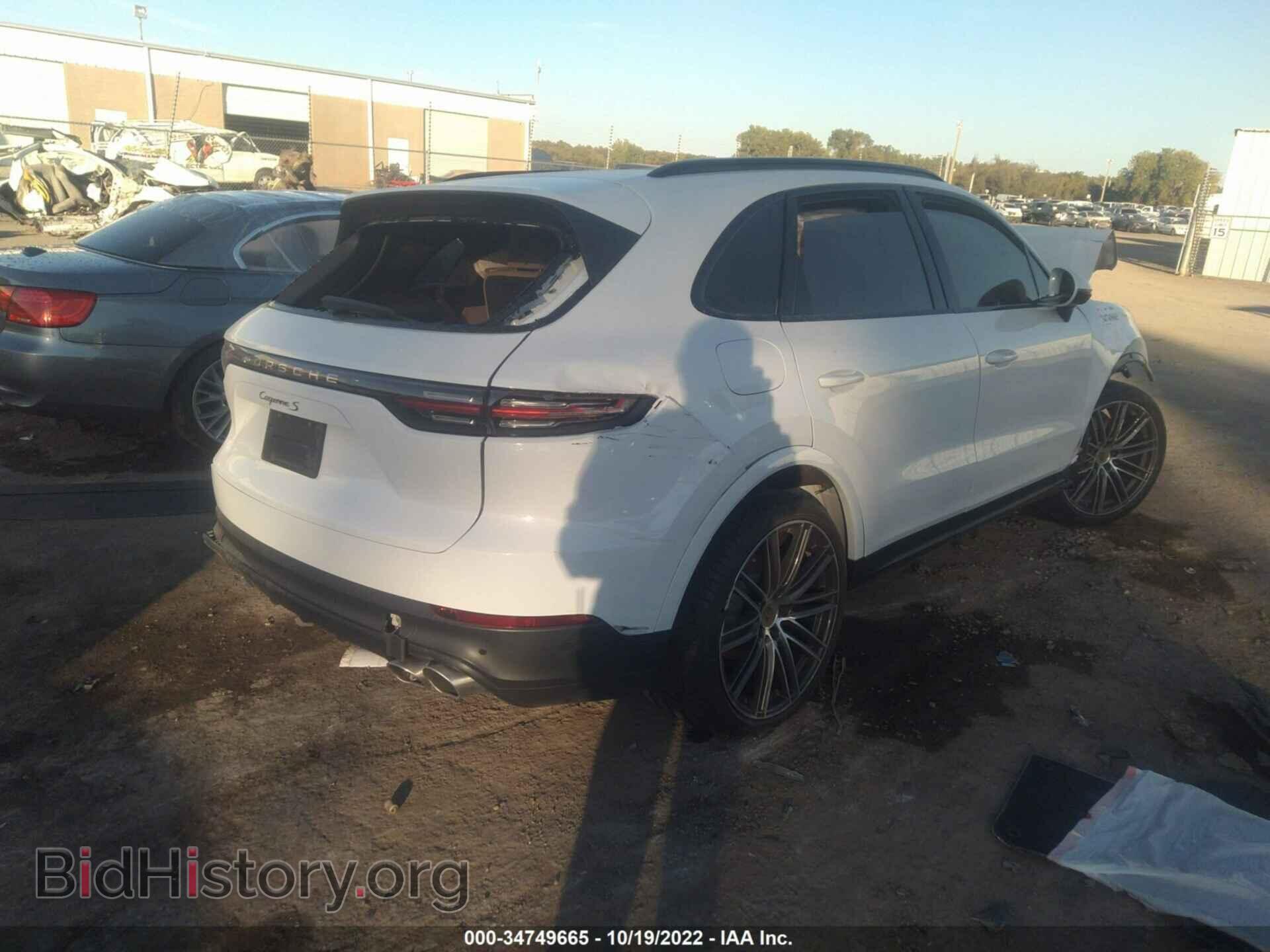 2019 PORSCHE CAYENNE - VIN: WP1AB2AY5KDA63586 - Фото 4