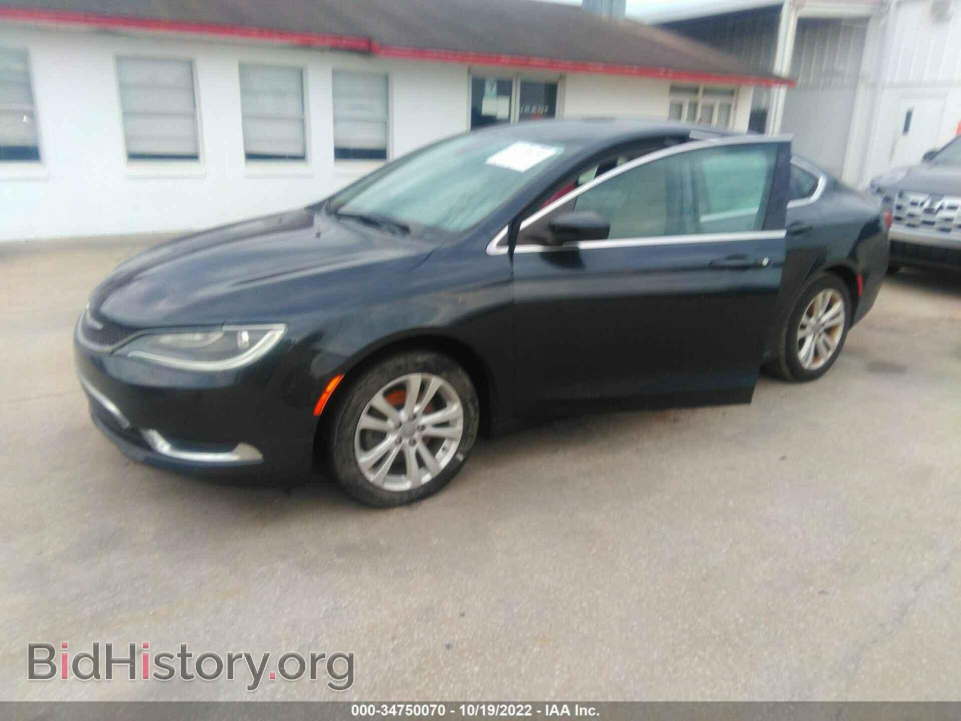 2016 CHRYSLER 200 - VIN: 1C3CCCAB0GN178482 - Фото 2