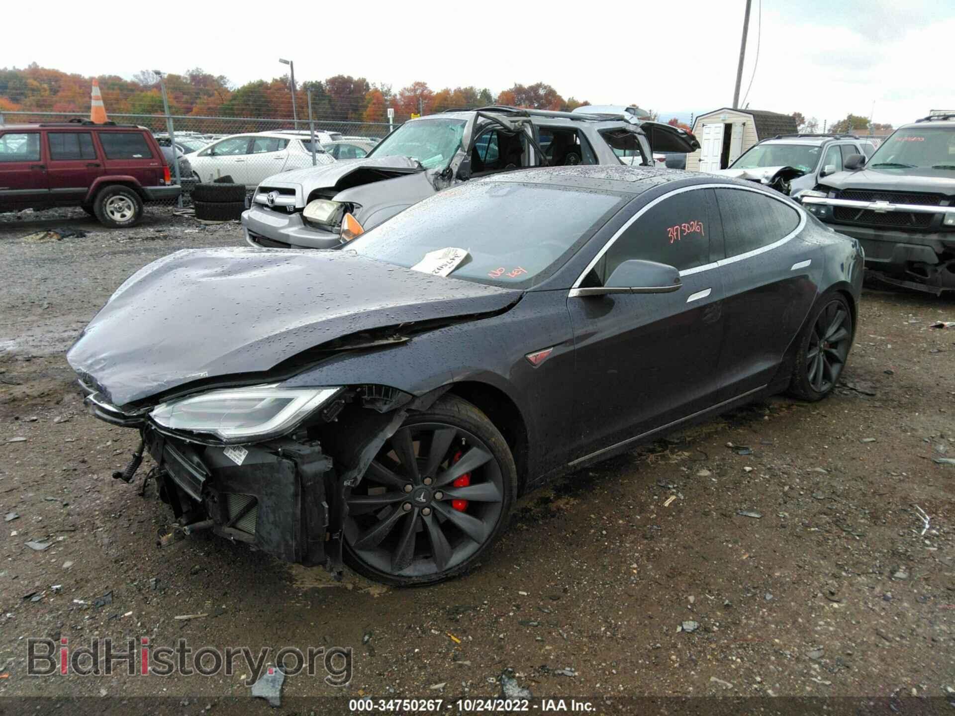 2016 TESLA MODEL S - VIN: 5YJSA1E4XGF142648 - Photo 2