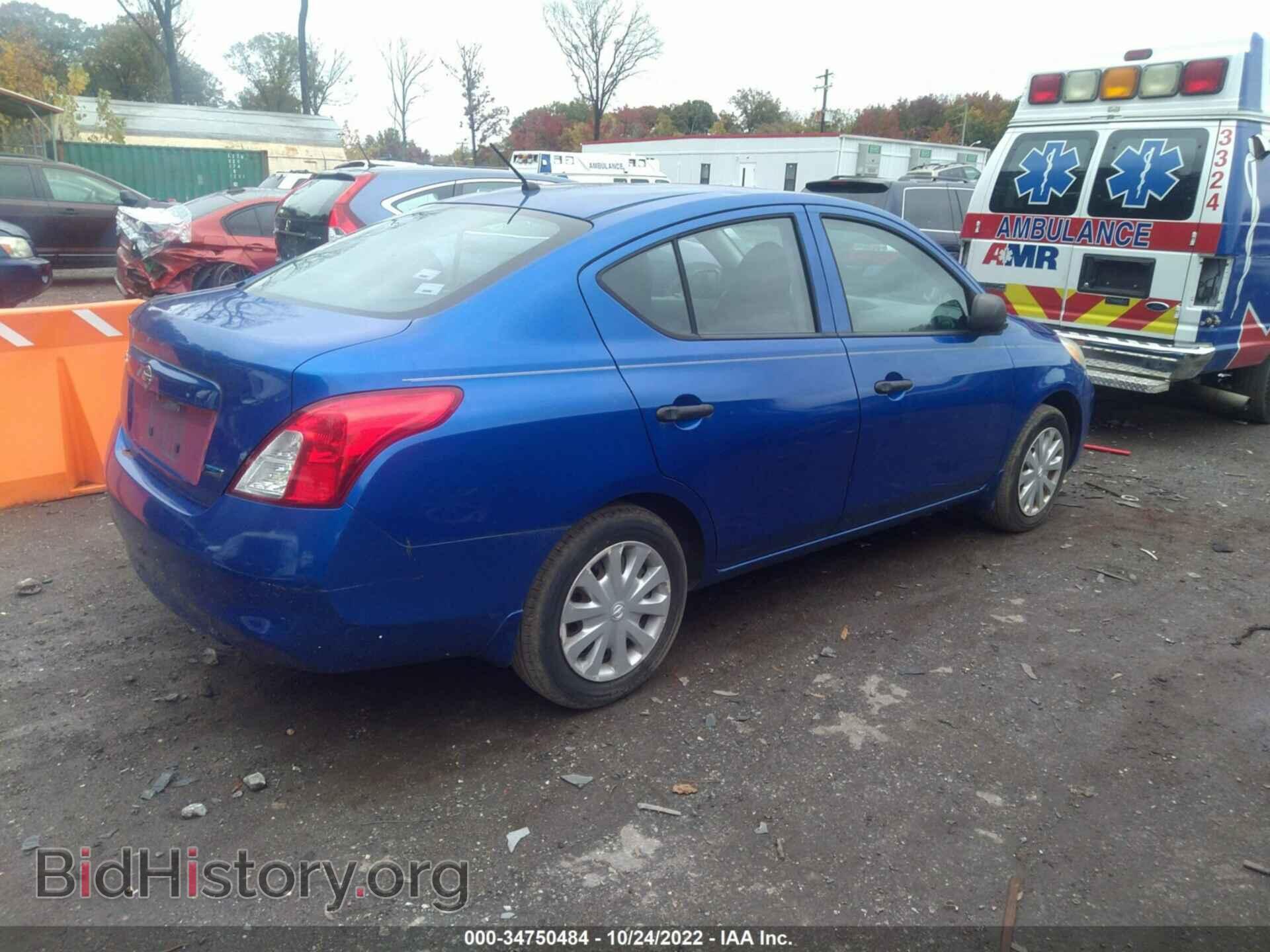 2012 NISSAN VERSA - VIN: 3N1CN7AP5CL932661 - Фото 4