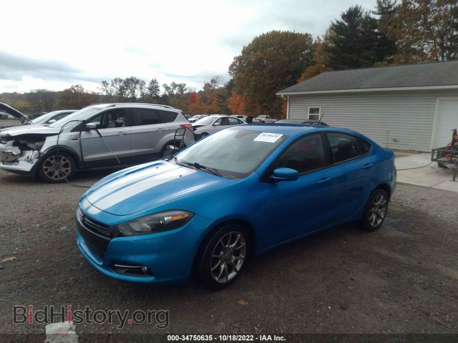 2015 DODGE DART - VIN: 1C3CDFBB2FD243012 - Фото 2