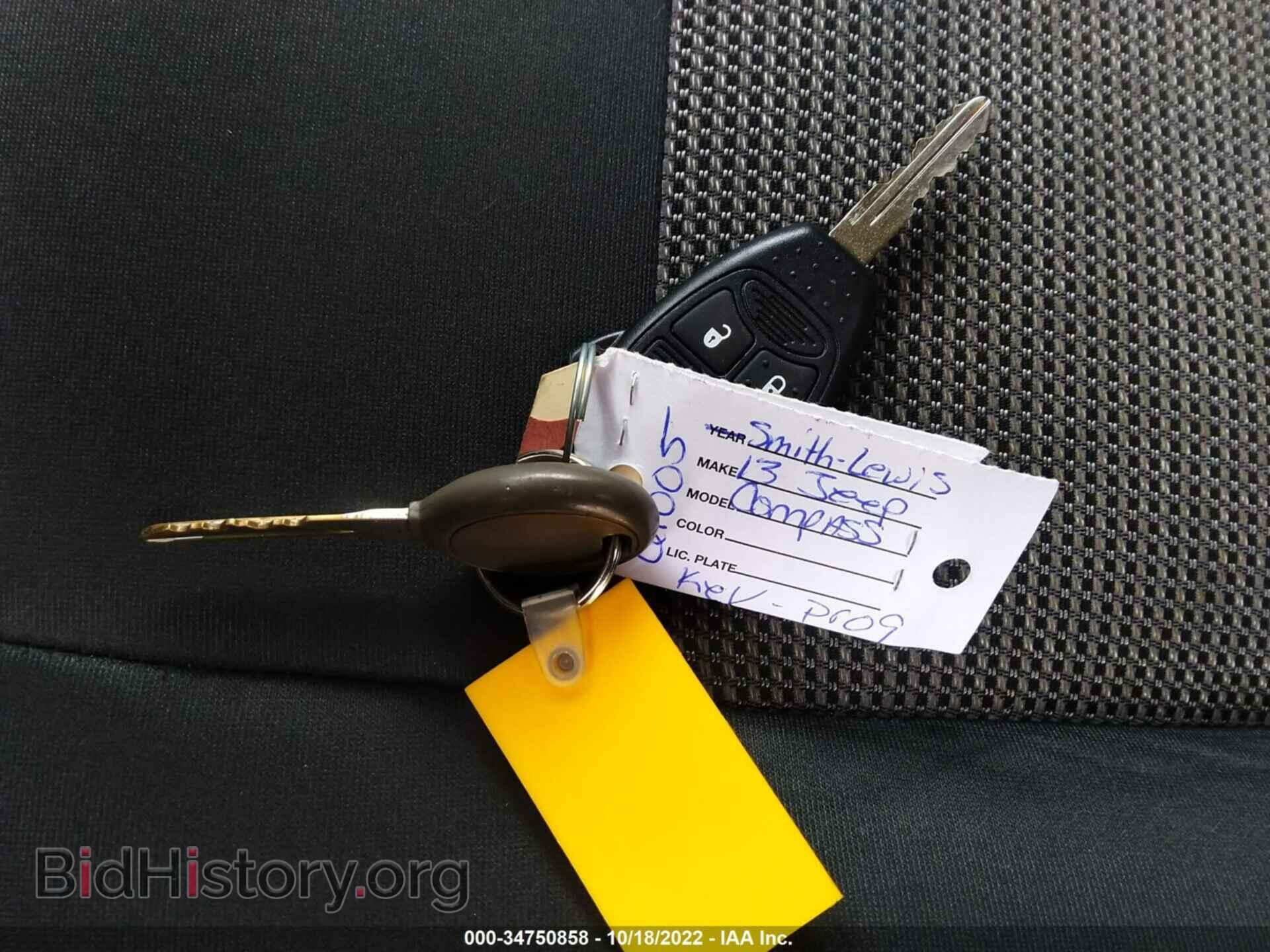 2013 JEEP COMPASS - VIN: 1C4NJCEB8DD197335 - Фото 11