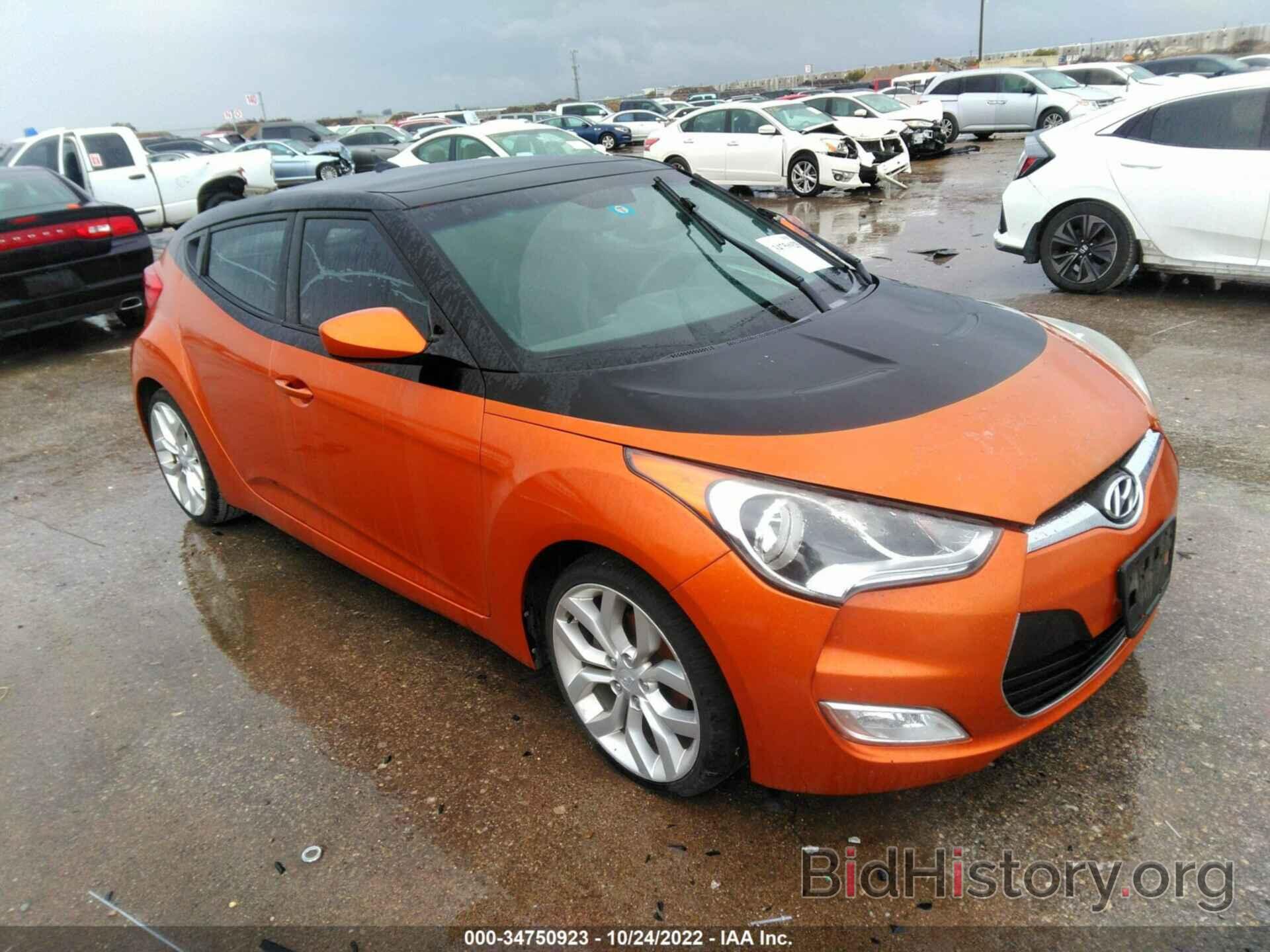 Photo KMHTC6AD6CU026393 - HYUNDAI VELOSTER 2012