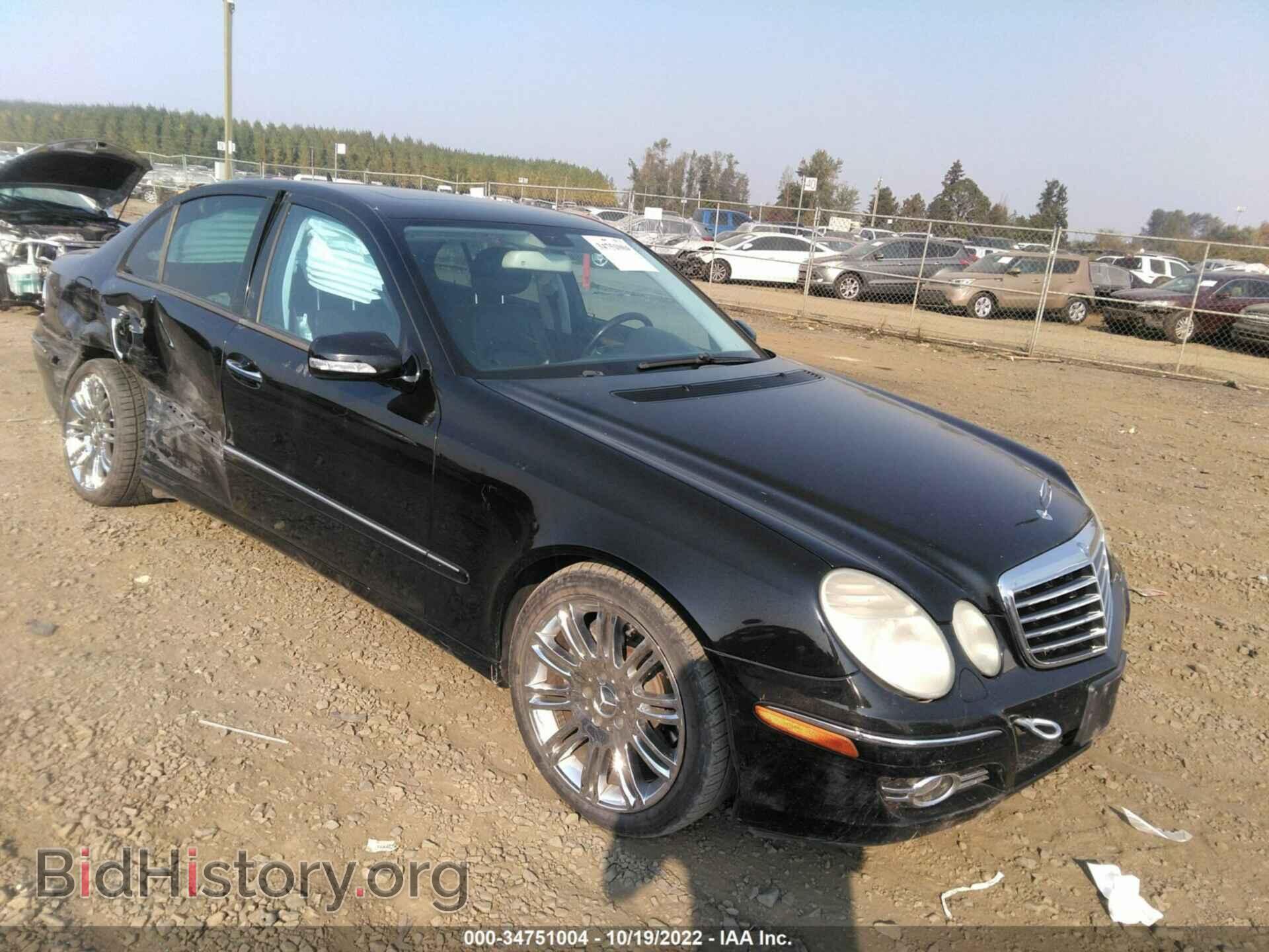 Photo WDBUF56X77B062350 - MERCEDES-BENZ E-CLASS 2007