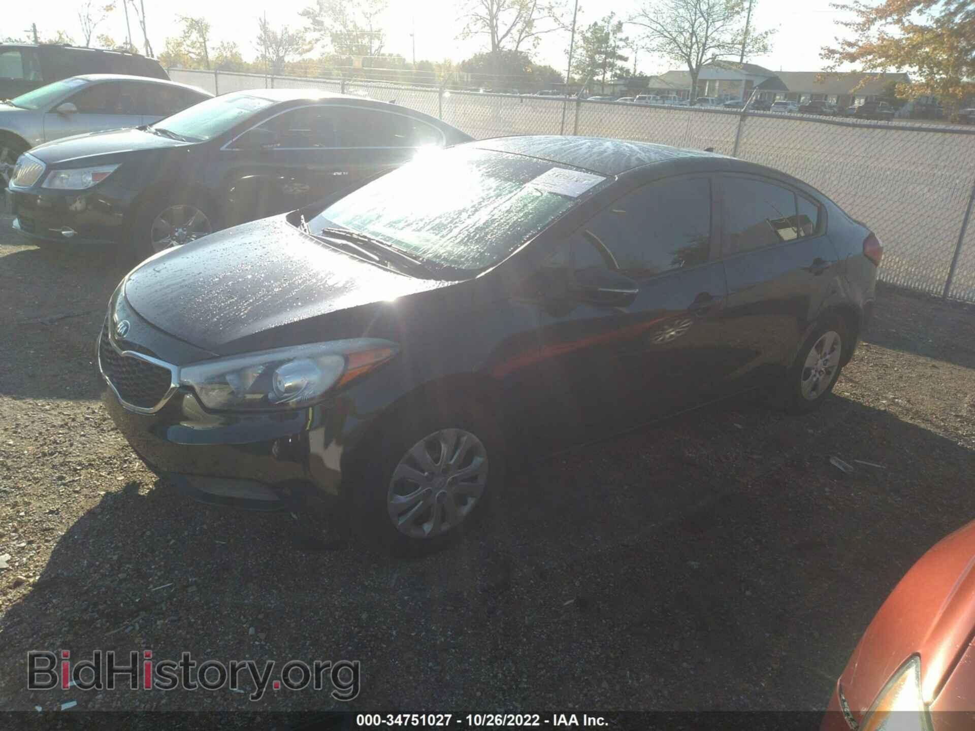 2015 KIA FORTE - VIN: KNAFX4A64F5420370 - Фото 2