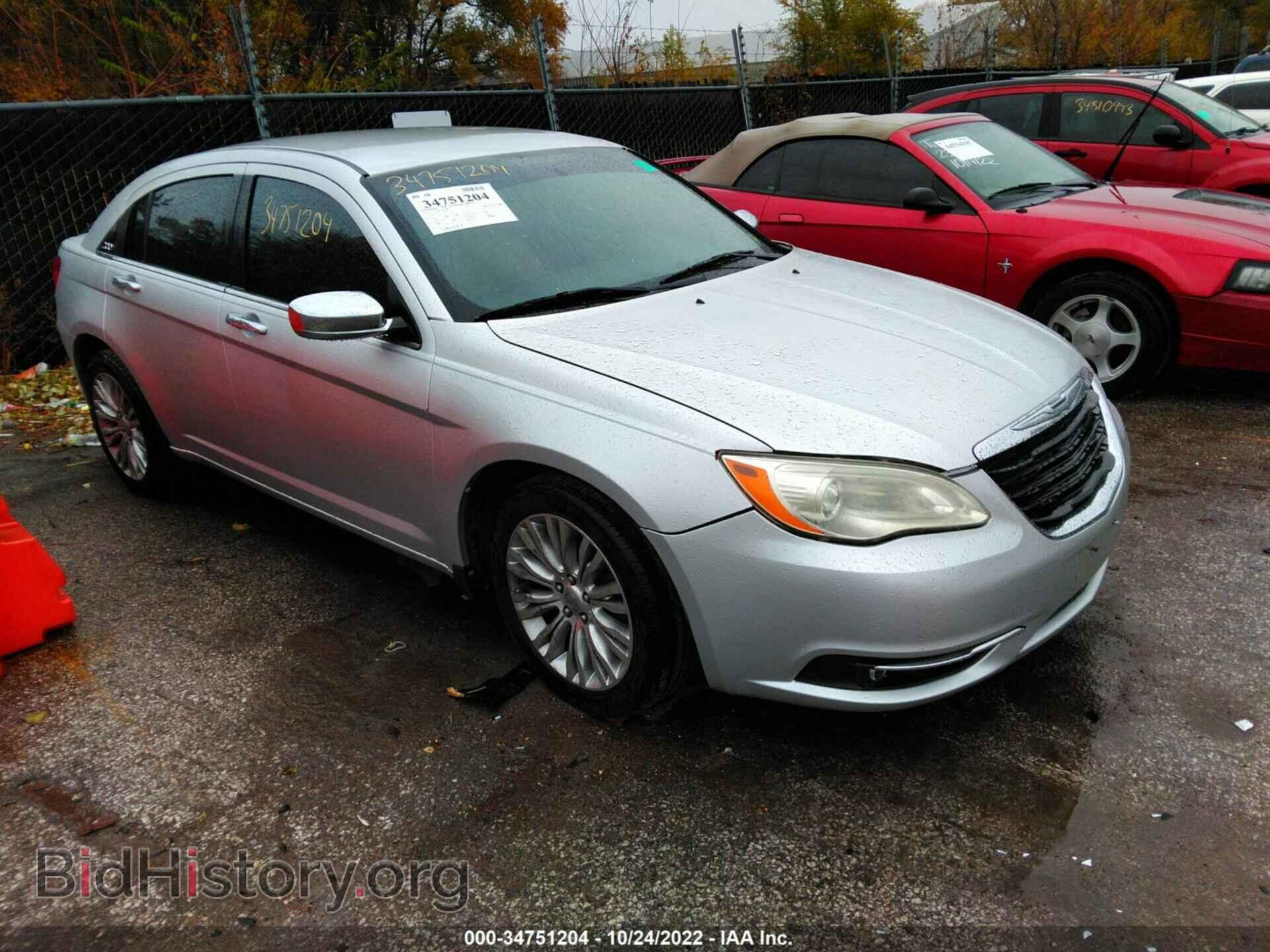 Фотография 1C3CCBCG3CN149152 - CHRYSLER 200 2012