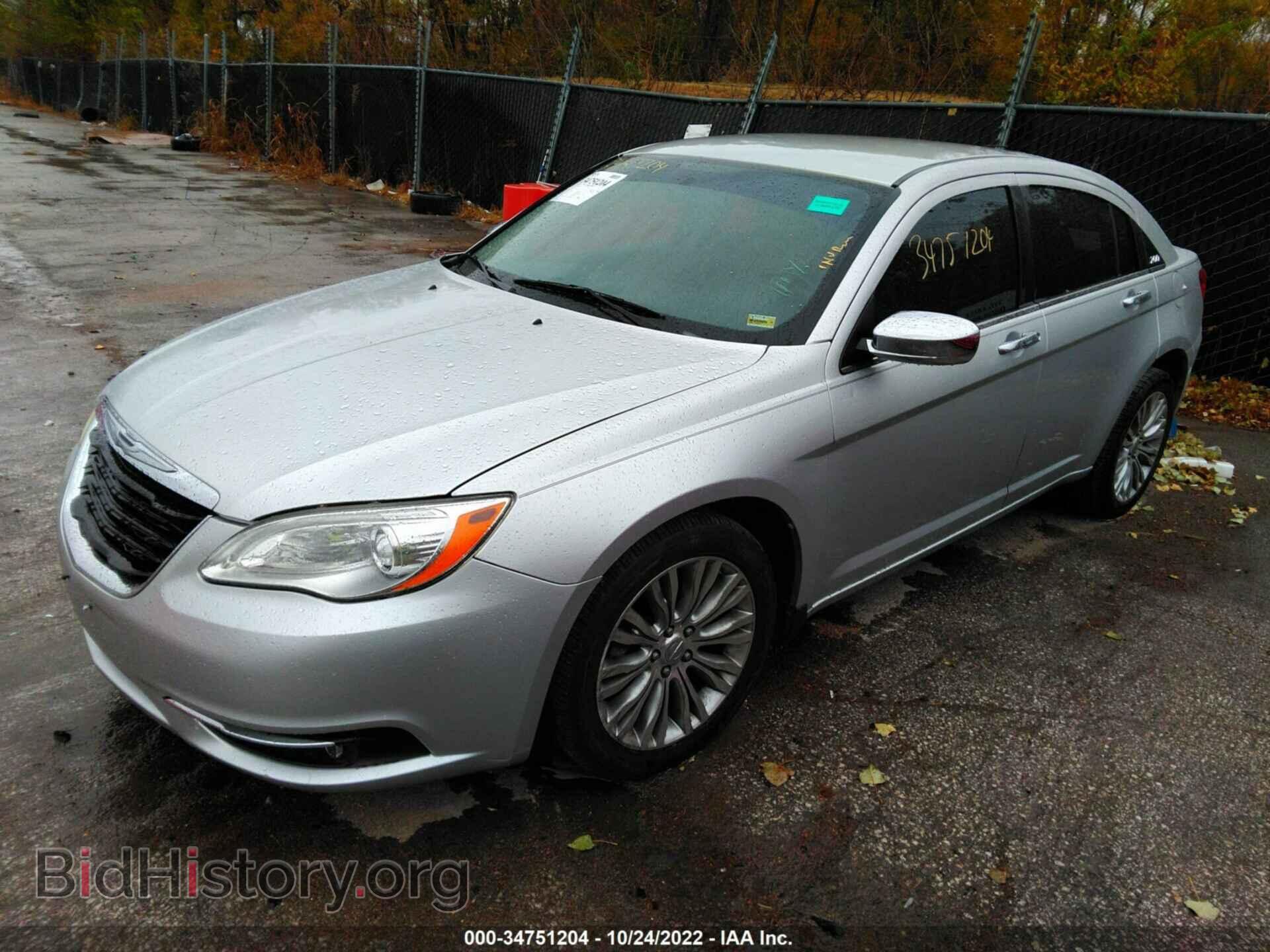 2012 CHRYSLER 200 - VIN: 1C3CCBCG3CN149152 - Фото 2