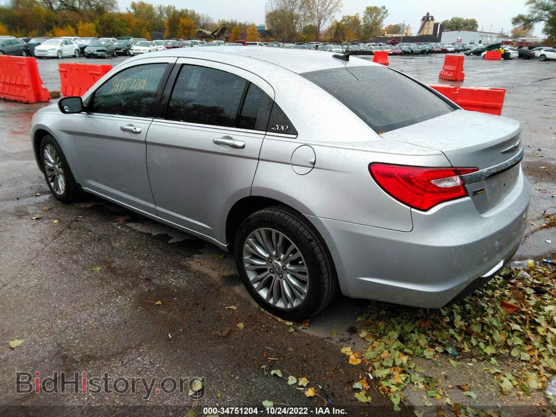 2012 CHRYSLER 200 - VIN: 1C3CCBCG3CN149152 - Фото 3