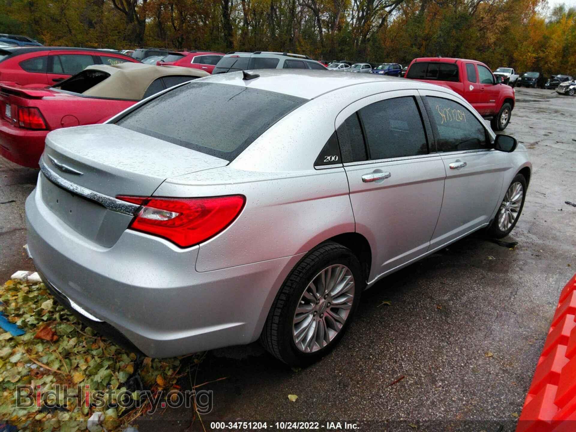 2012 CHRYSLER 200 - VIN: 1C3CCBCG3CN149152 - Фото 4