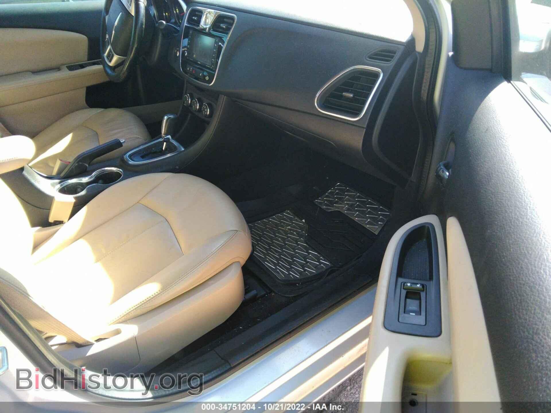 2012 CHRYSLER 200 - VIN: 1C3CCBCG3CN149152 - Фото 5