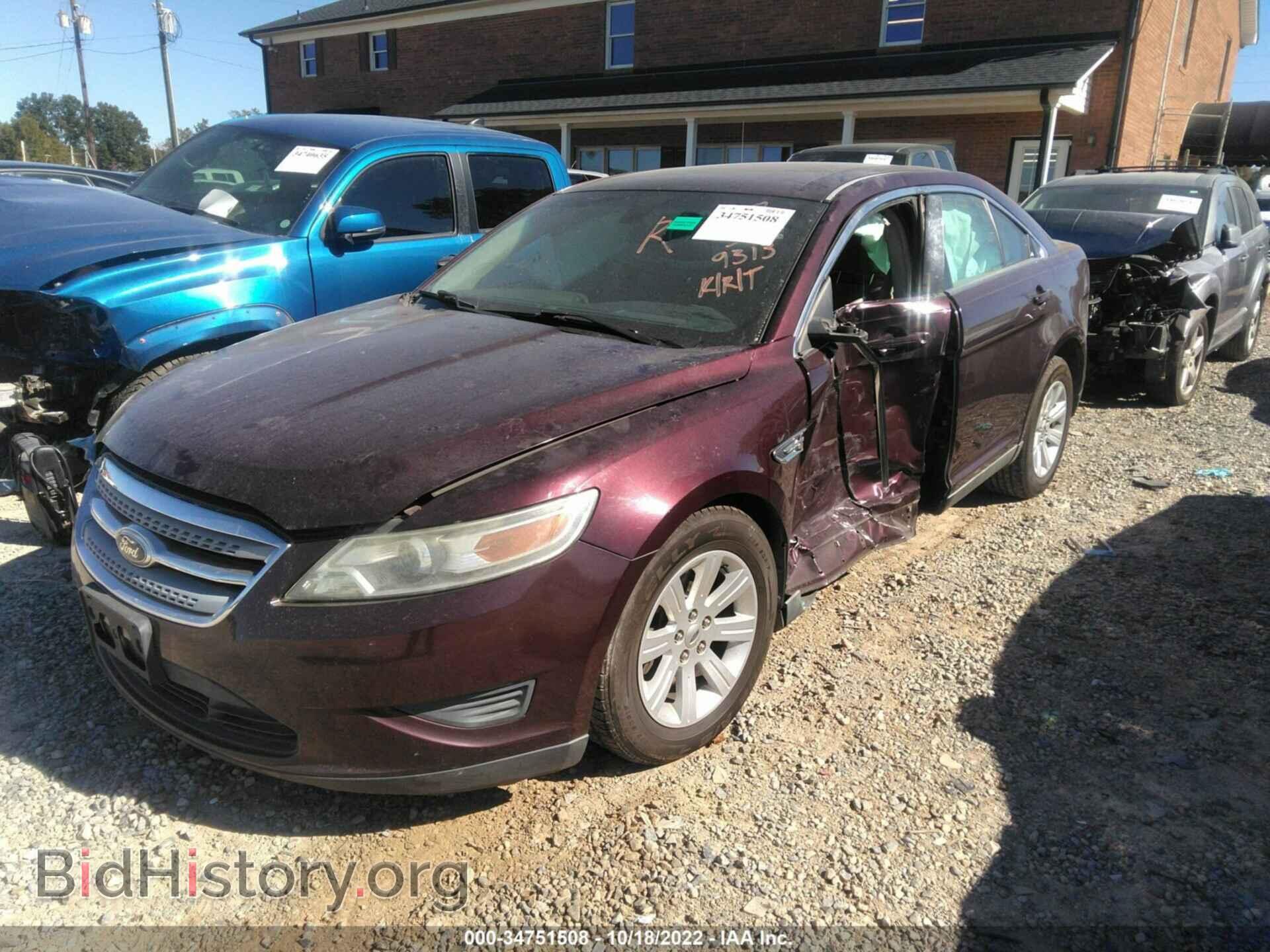 2011 FORD TAURUS - VIN: 1FAHP2DW2BG179313 - Photo 2