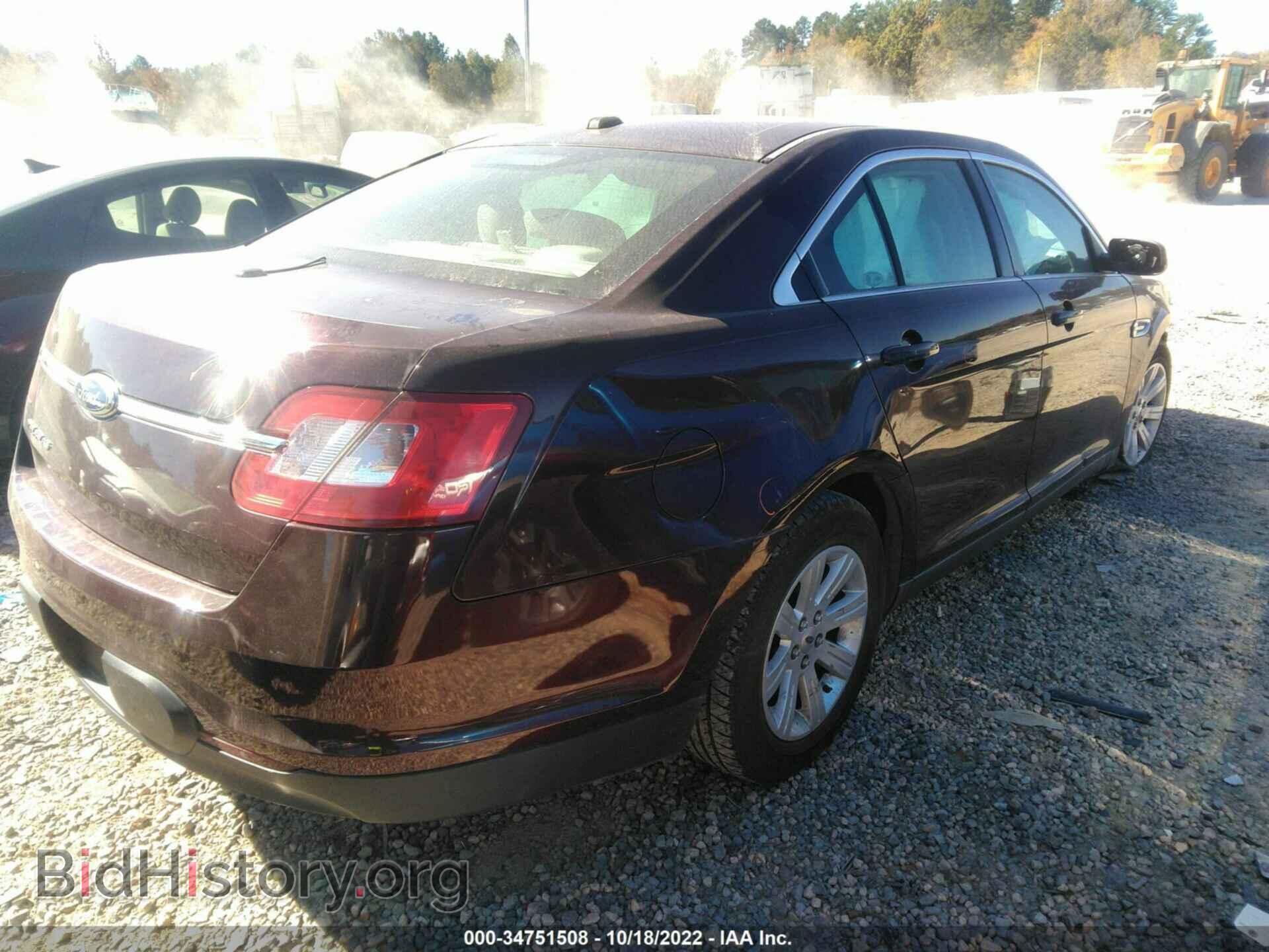 2011 FORD TAURUS - VIN: 1FAHP2DW2BG179313 - Photo 4