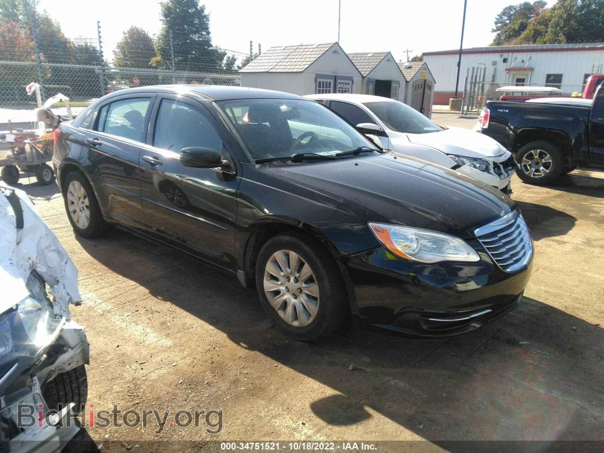Фотография 1C3CCBAB6DN558982 - CHRYSLER 200 2013