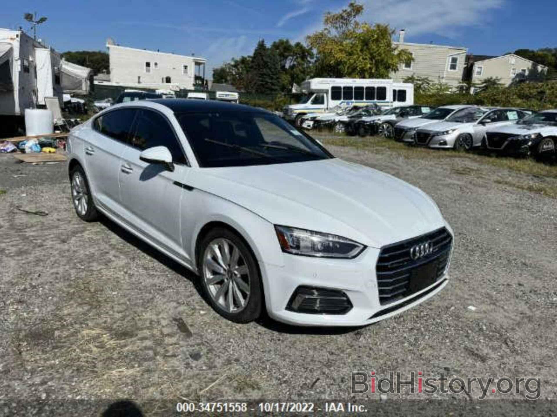 Фотография WAUBNCF57JA057433 - AUDI A5 SPORTBACK 2018