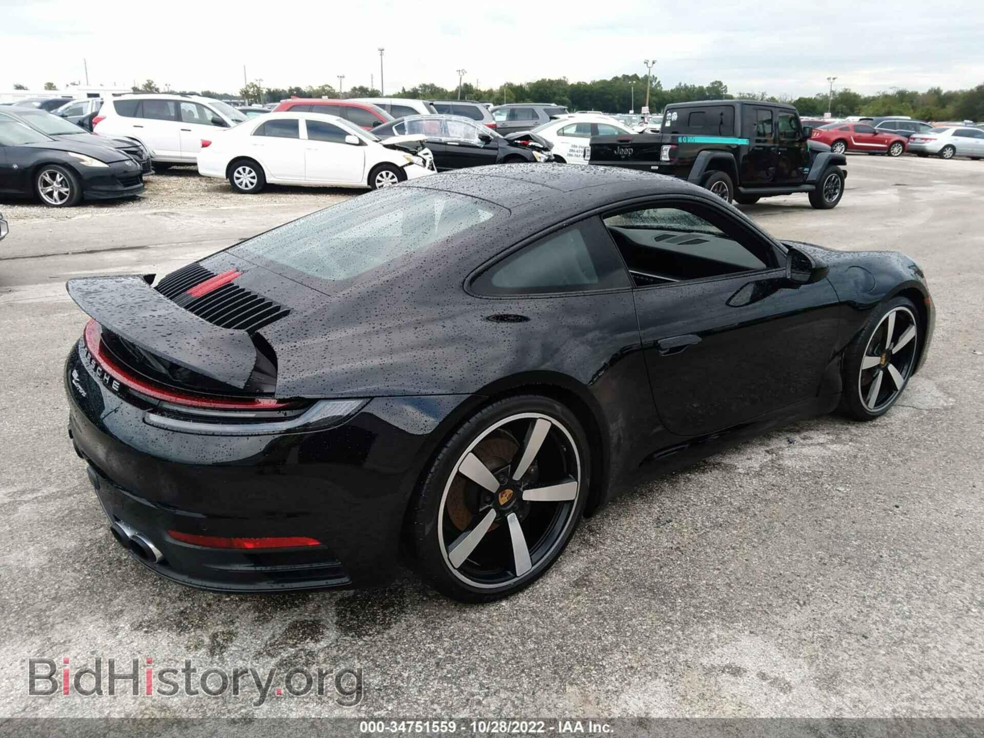 2020 PORSCHE 911 - VIN: WP0AA2A96LS206281 - Фото 4