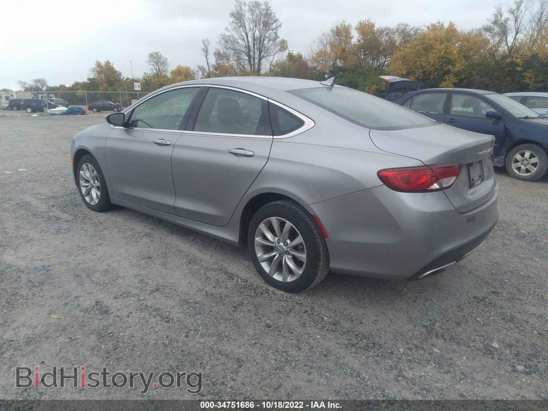 2015 CHRYSLER 200 - VIN: 1C3CCCCGXFN622815 - Фото 3
