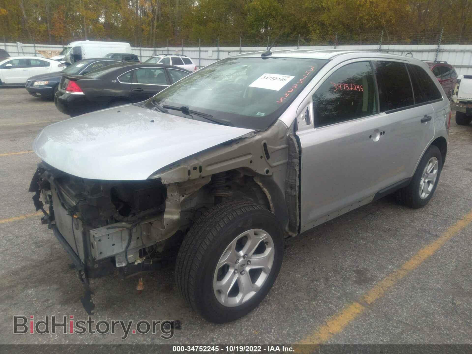 2014 FORD EDGE - VIN: 2FMDK4GC0EBB54194 - Фото 2