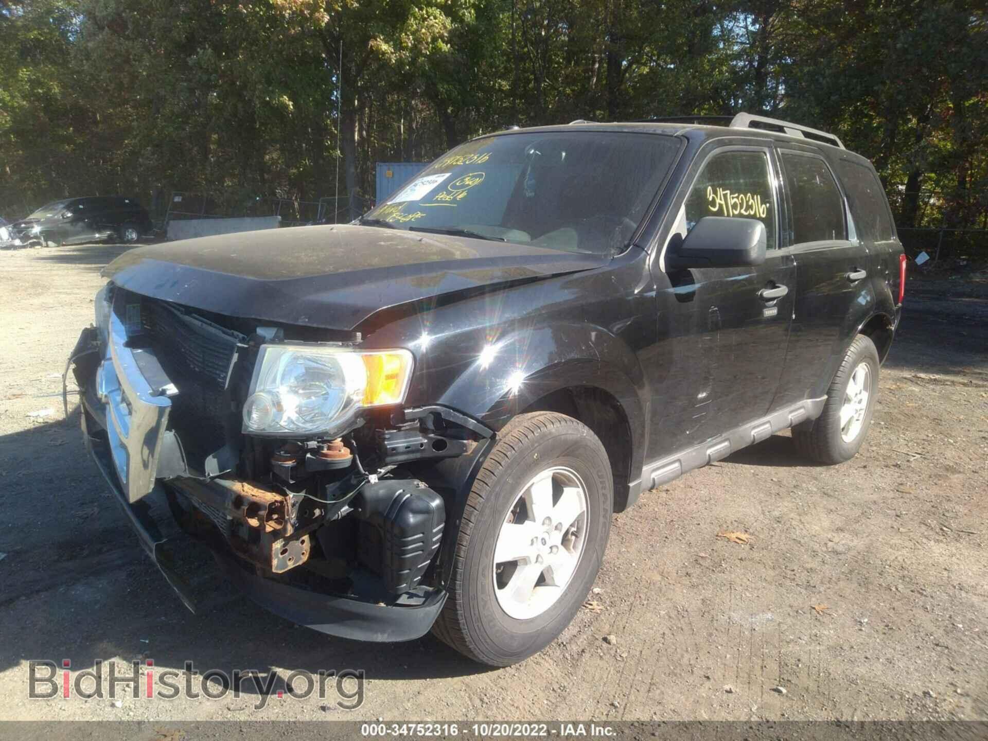 2009 FORD ESCAPE - VIN: 1FMCU03759KC97550 - Фото 2