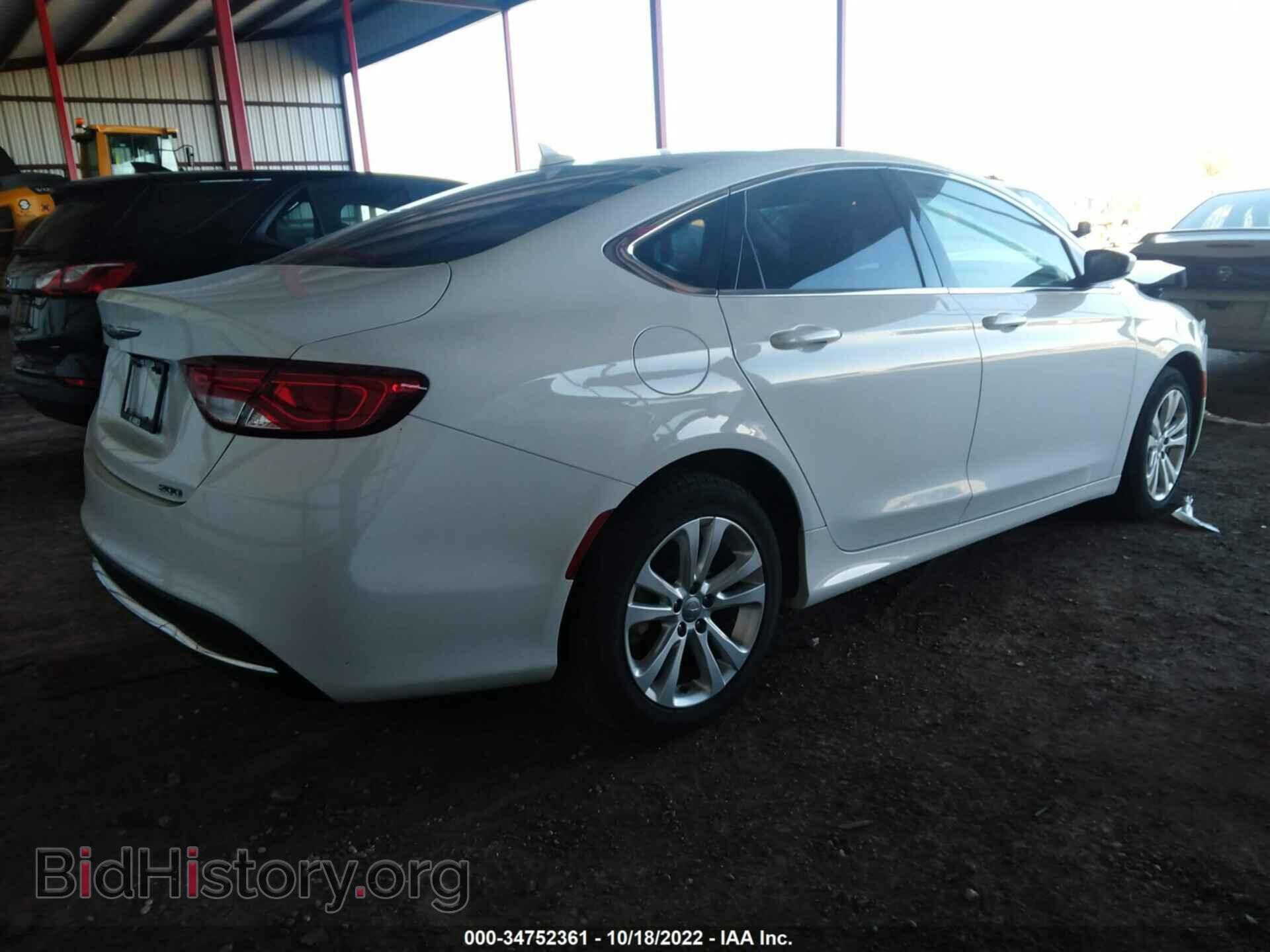 2015 CHRYSLER 200 - VIN: 1C3CCCAB8FN654069 - Фото 4