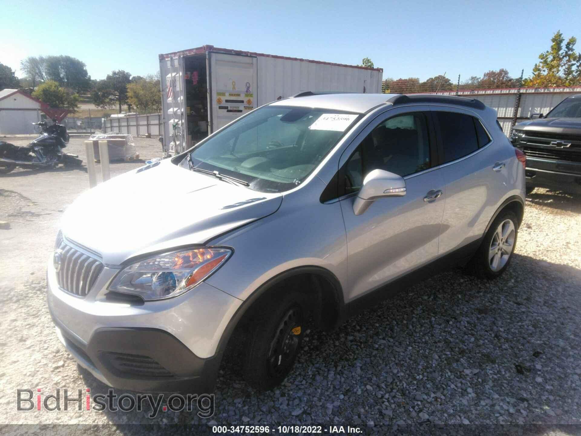2016 BUICK ENCORE - VIN: KL4CJASBXGB564472 - Фото 2