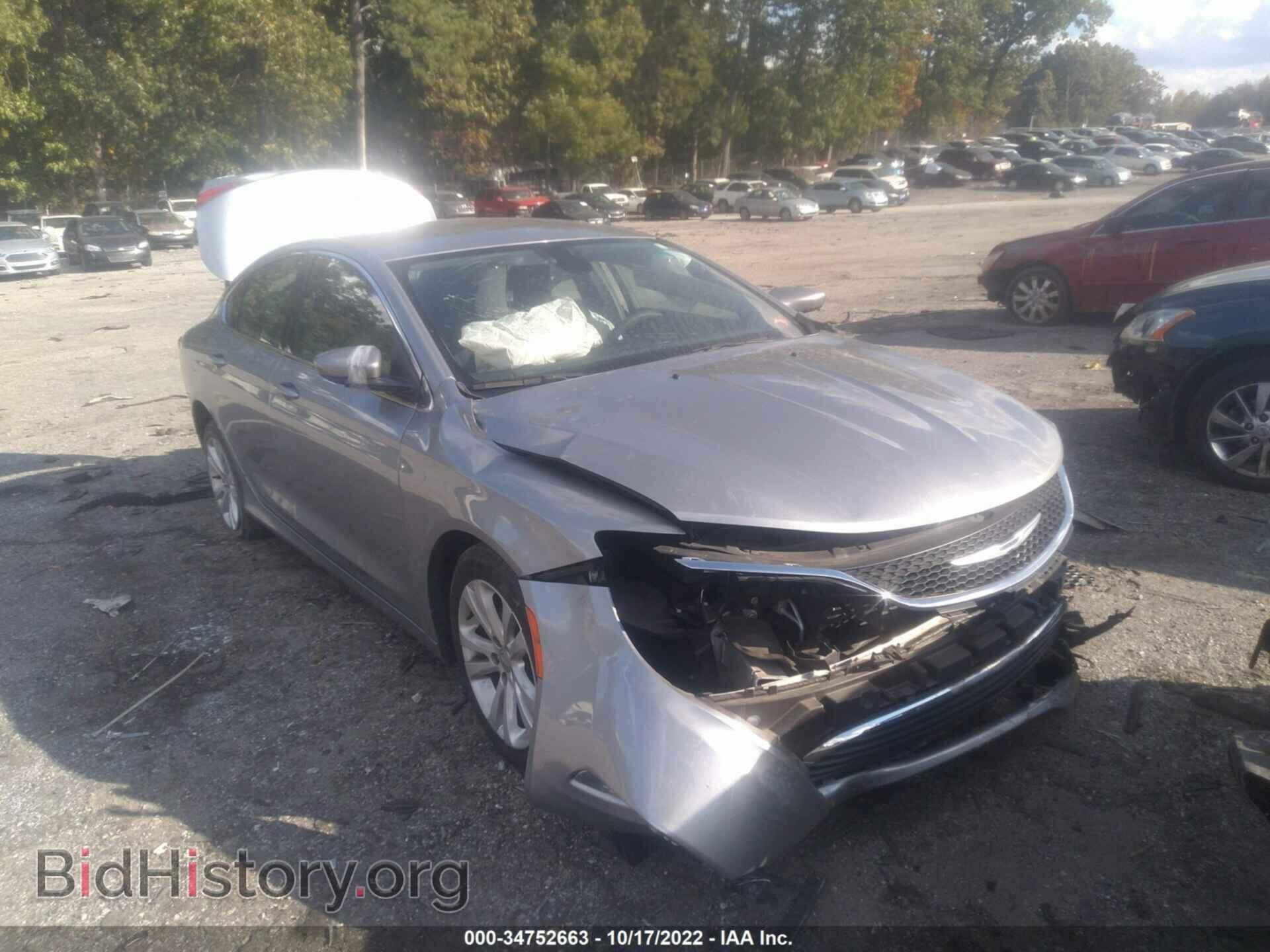 Фотография 1C3CCCAB0GN133140 - CHRYSLER 200 2016