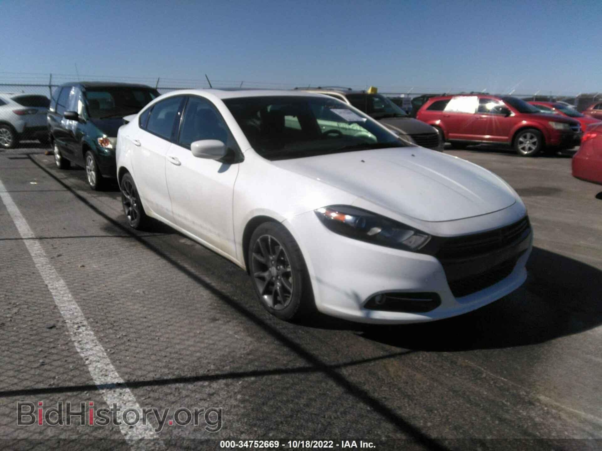 Photo 1C3CDFBB8FD404477 - DODGE DART 2015