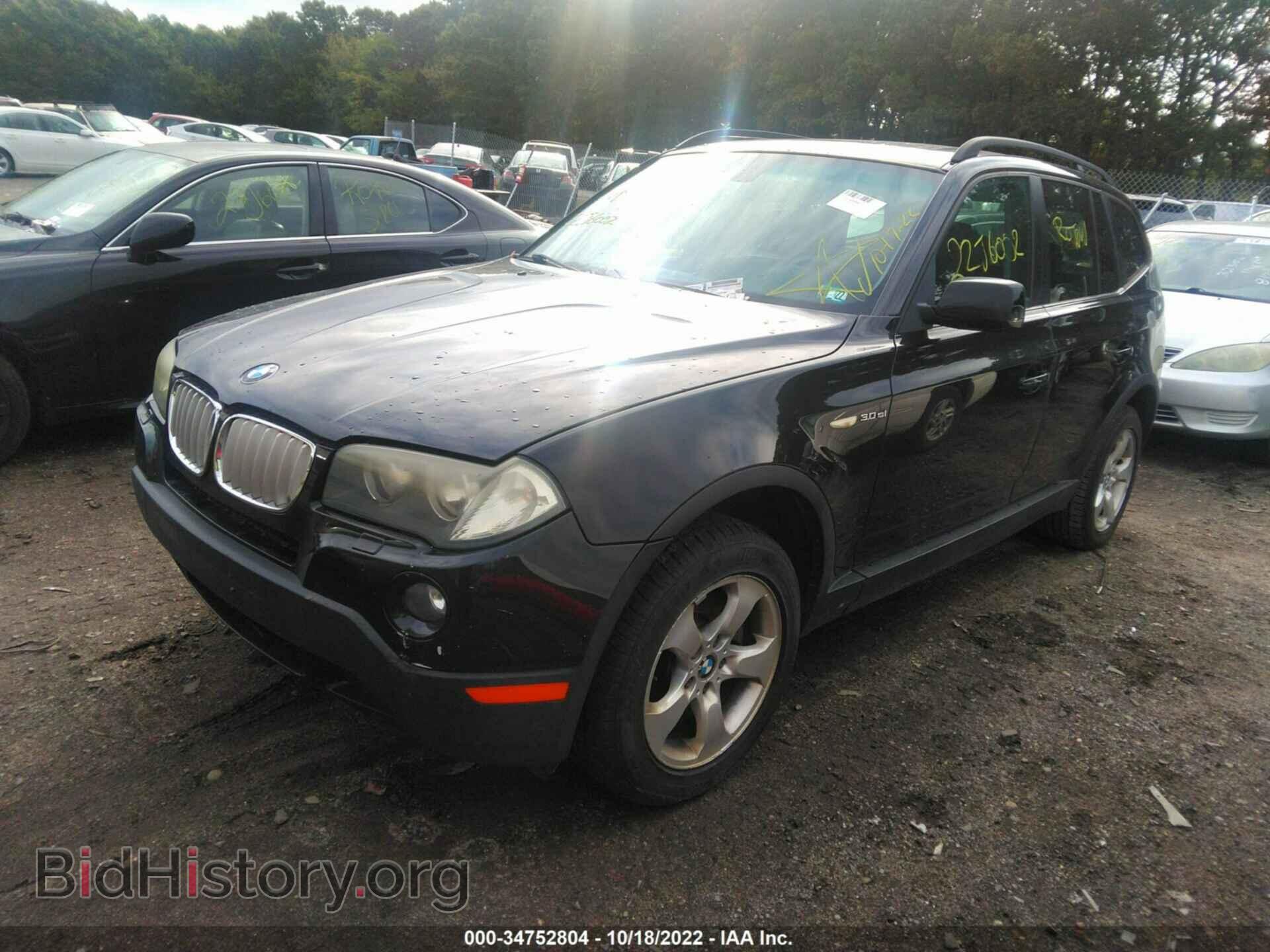 2008 BMW X3 - VIN: WBXPC93408WJ09059 - Фото 2