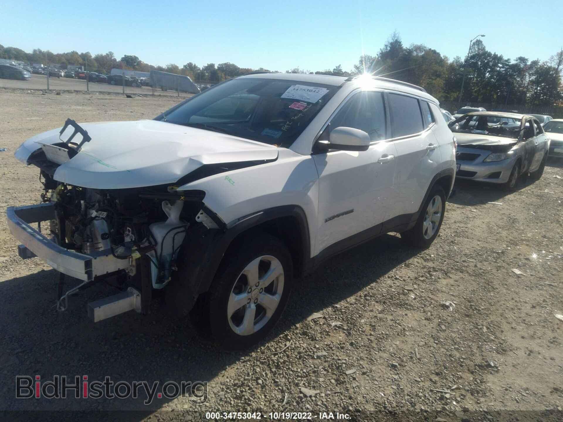 2018 JEEP COMPASS - VIN: 3C4NJDBB0JT454987 - Фото 2