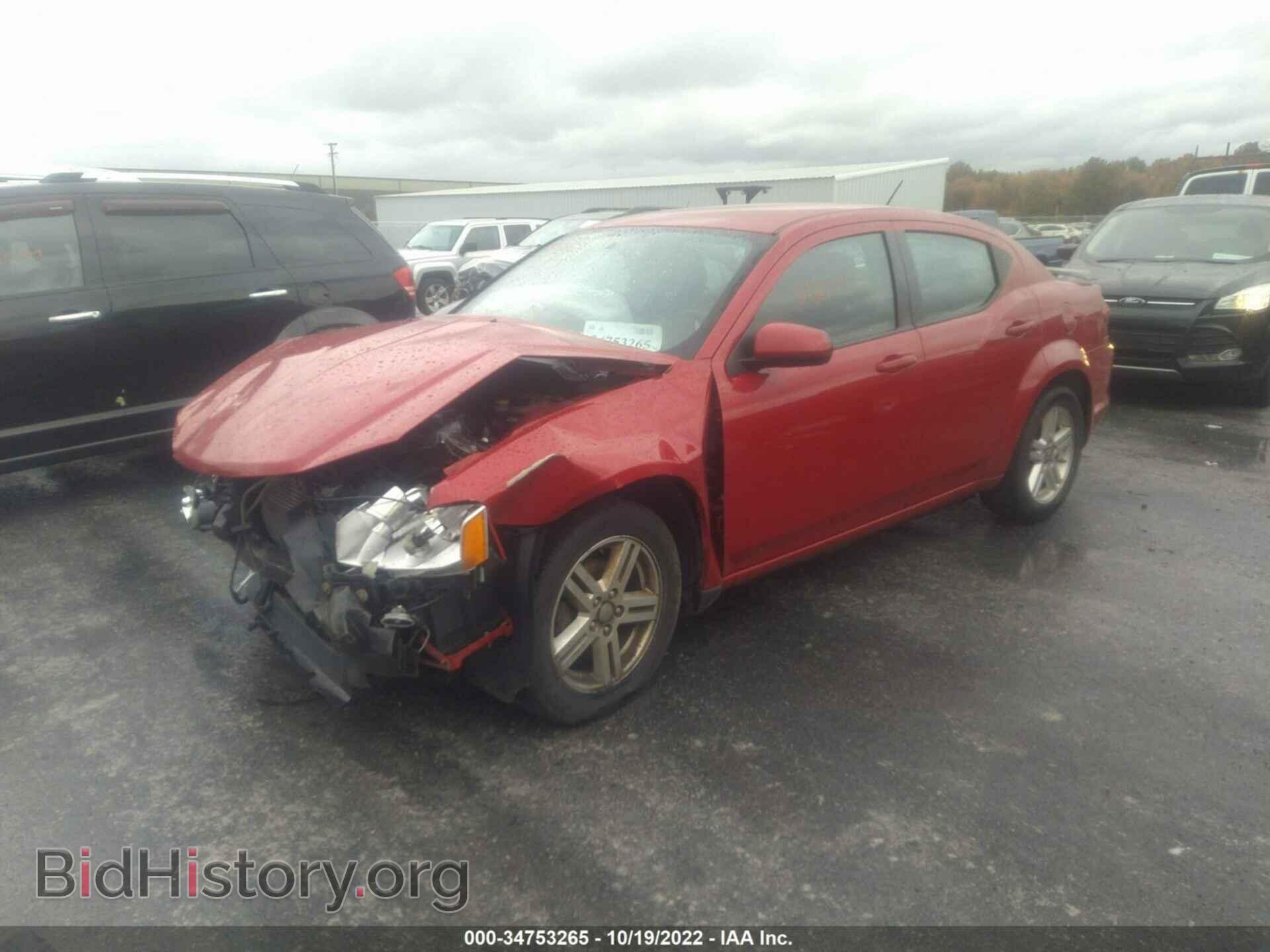 2012 DODGE AVENGER - VIN: 1C3CDZCB8CN272438 - Photo 2