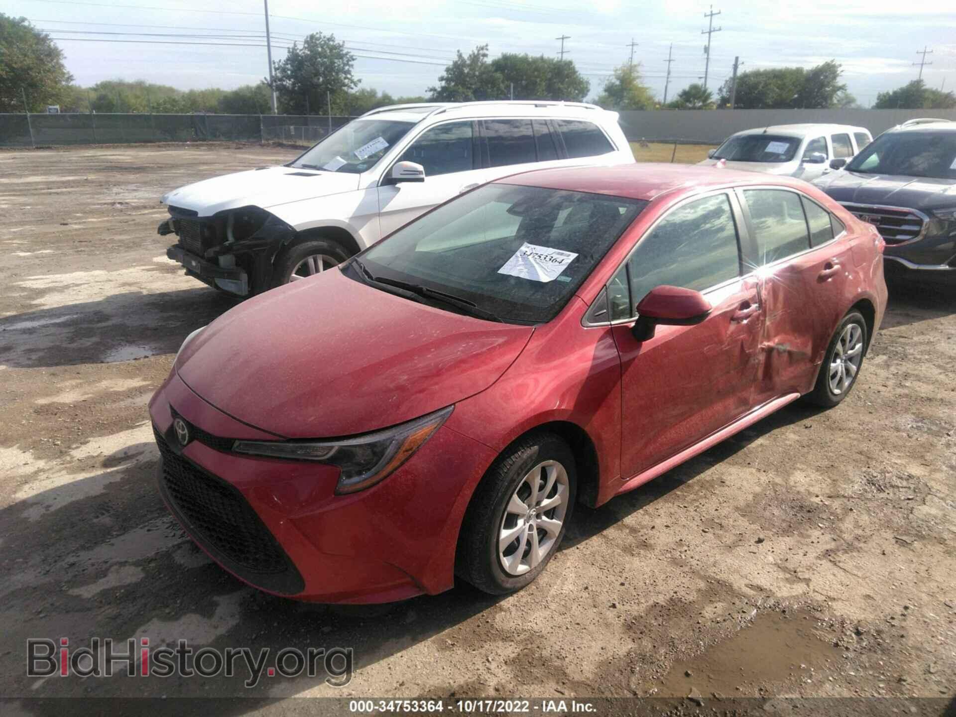 2021 TOYOTA COROLLA - VIN: 5YFEPMAE4MP186057 - Фото 2