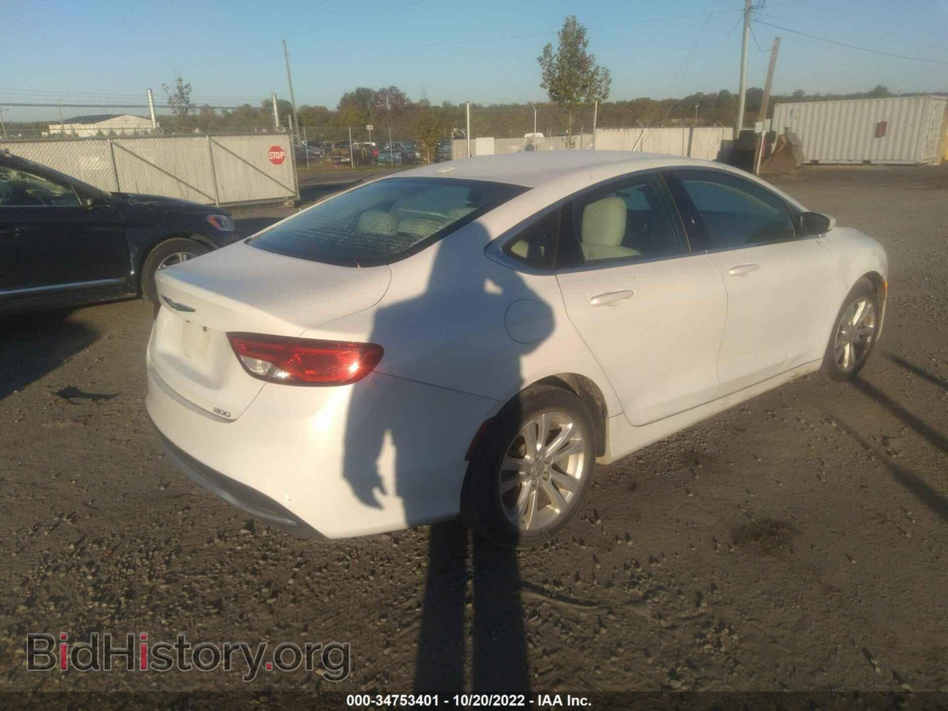 2015 CHRYSLER 200 - VIN: 1C3CCCAB8FN658817 - Фото 4