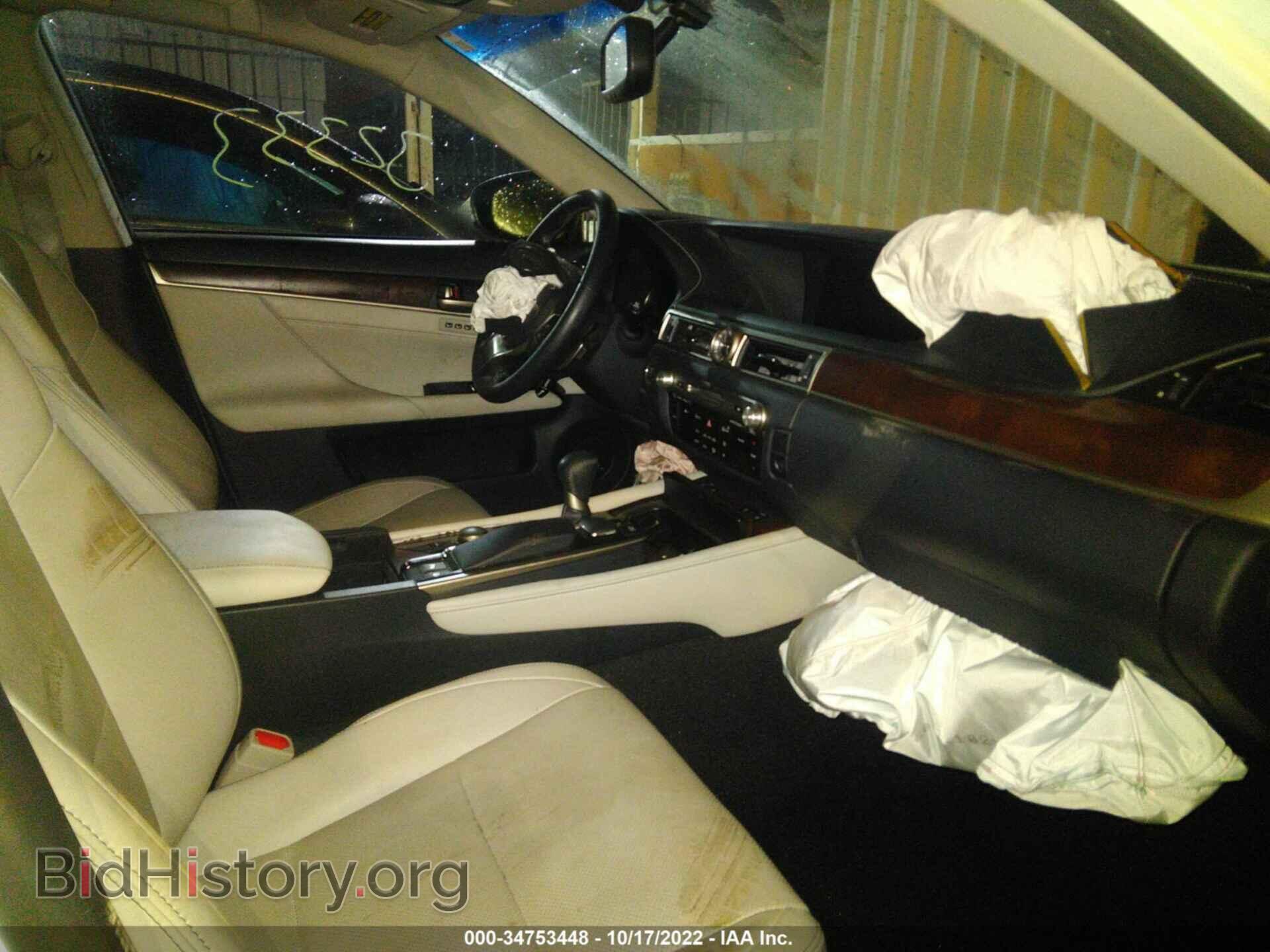 2014 LEXUS GS 350 - VIN: 00HBE1BL7E5030337 - Фото 5