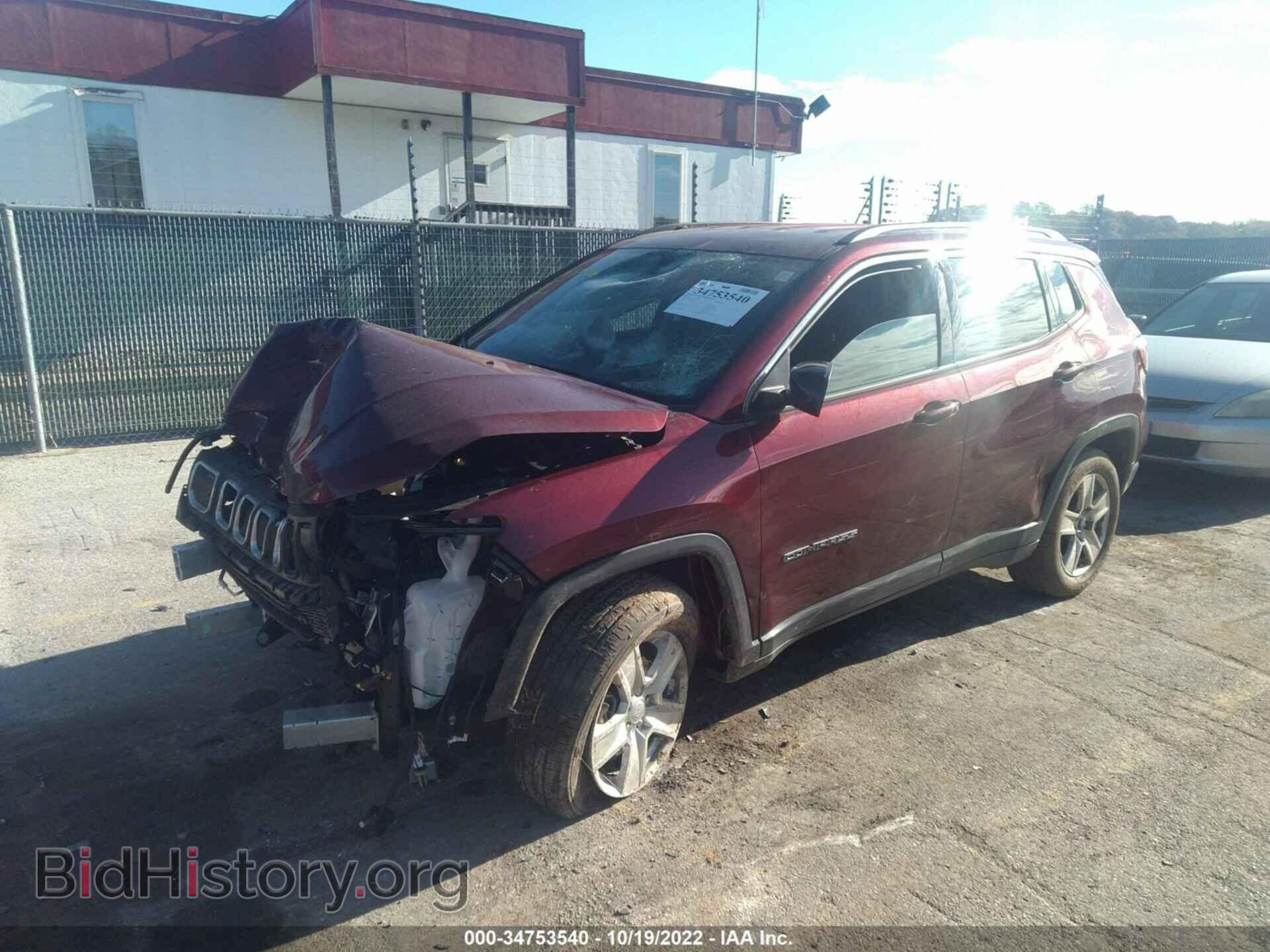 2022 JEEP COMPASS - VIN: 3C4NJDBB2NT110471 - Фото 2