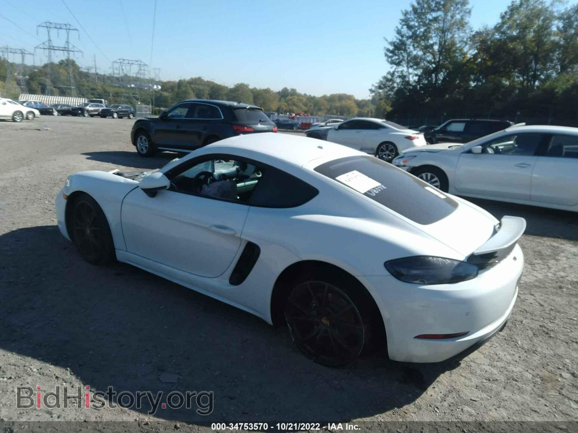 2018 PORSCHE 718 CAYMAN - VIN: WP0AA2A84JK262322 - Фото 3