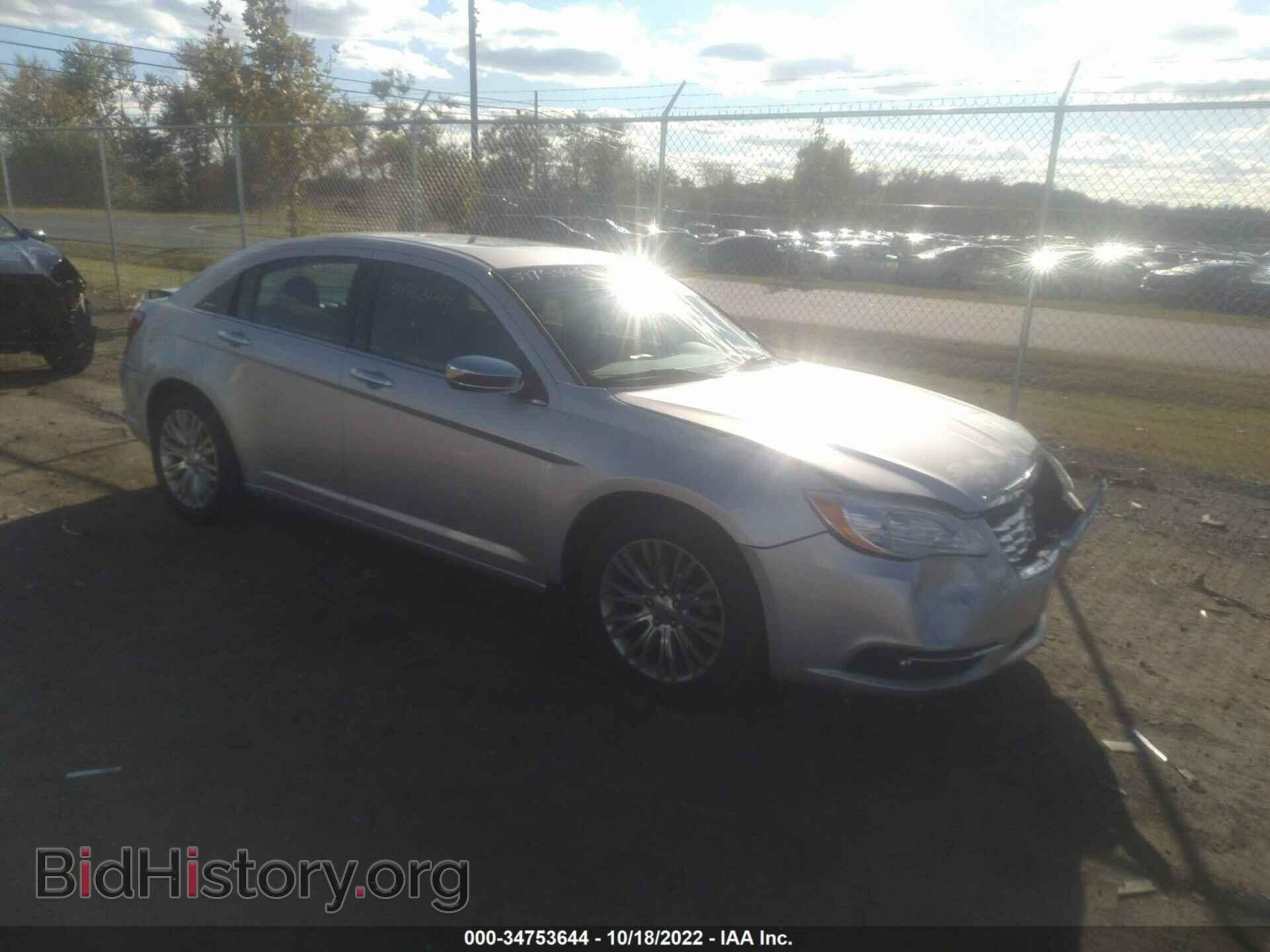 Photo 1C3CCBCBXCN159164 - CHRYSLER 200 2012